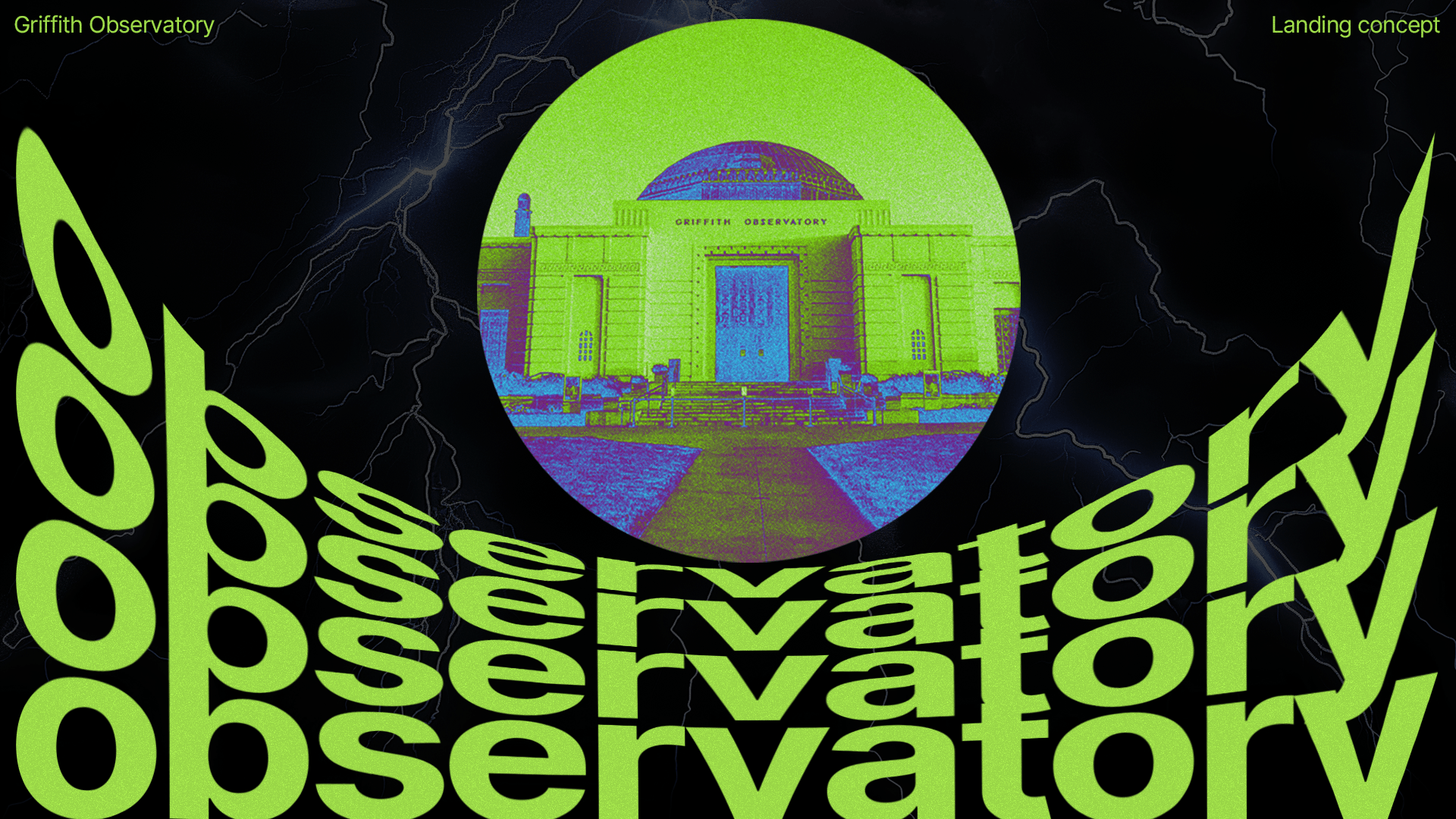 Griffith Observatory | Website Redesign — Изображение №1 — Интерфейсы, Брендинг на Dprofile