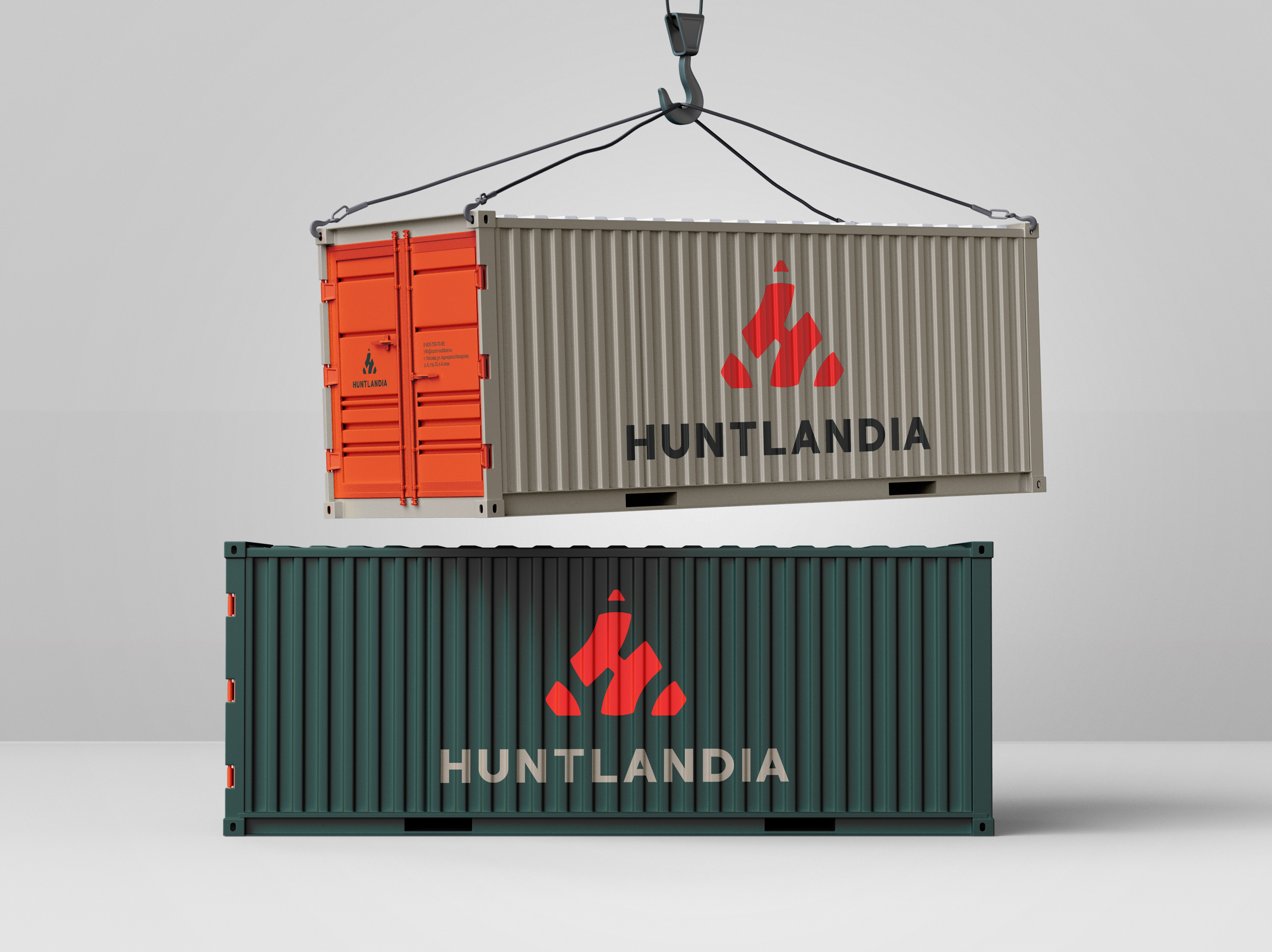 Huntlandia: логотип и упаковка — Изображение №16 — Брендинг, Иллюстрация на Dprofile