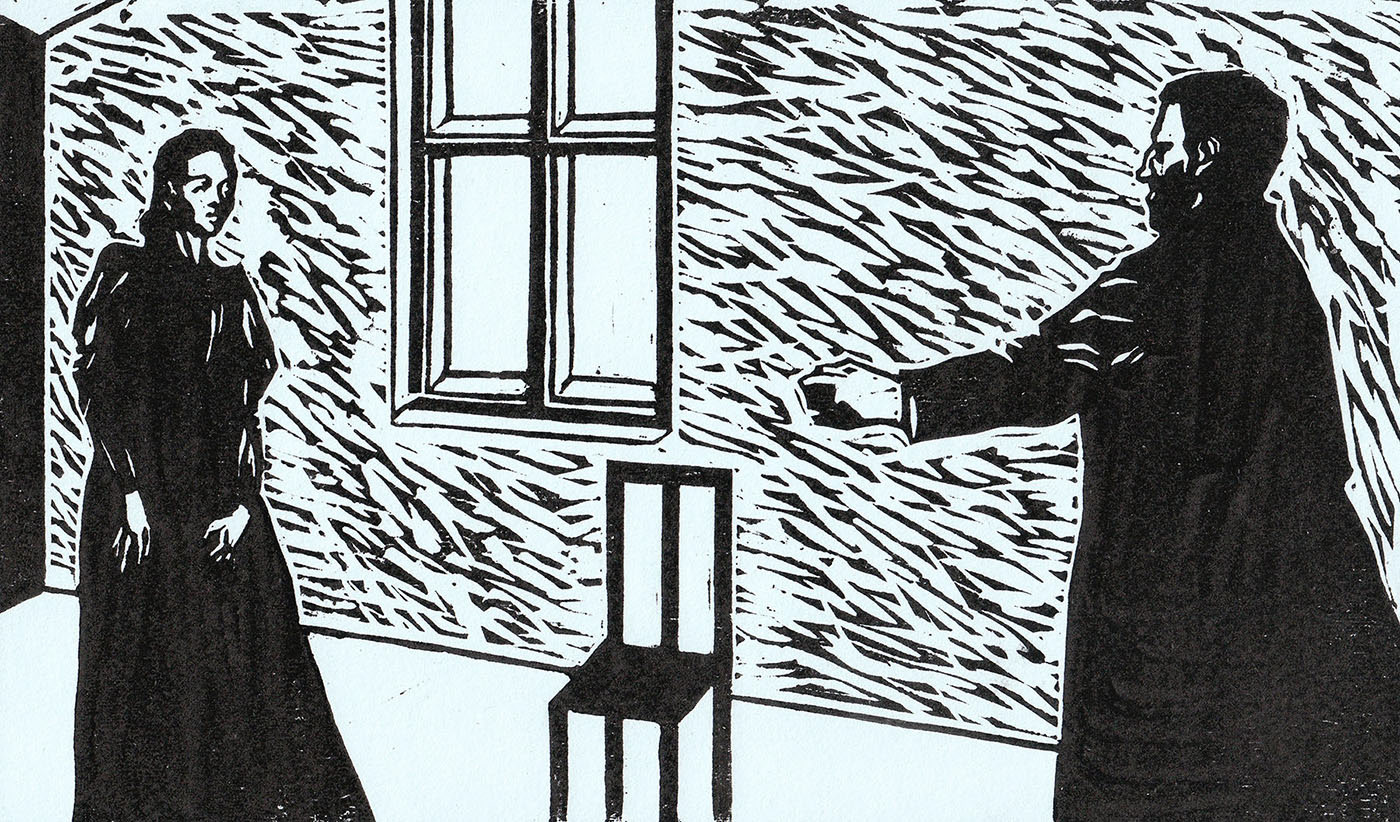 Иллюстрации к пьесе "Гедда Габлер" — Изображение №20 — Иллюстрация, Графика на Dprofile