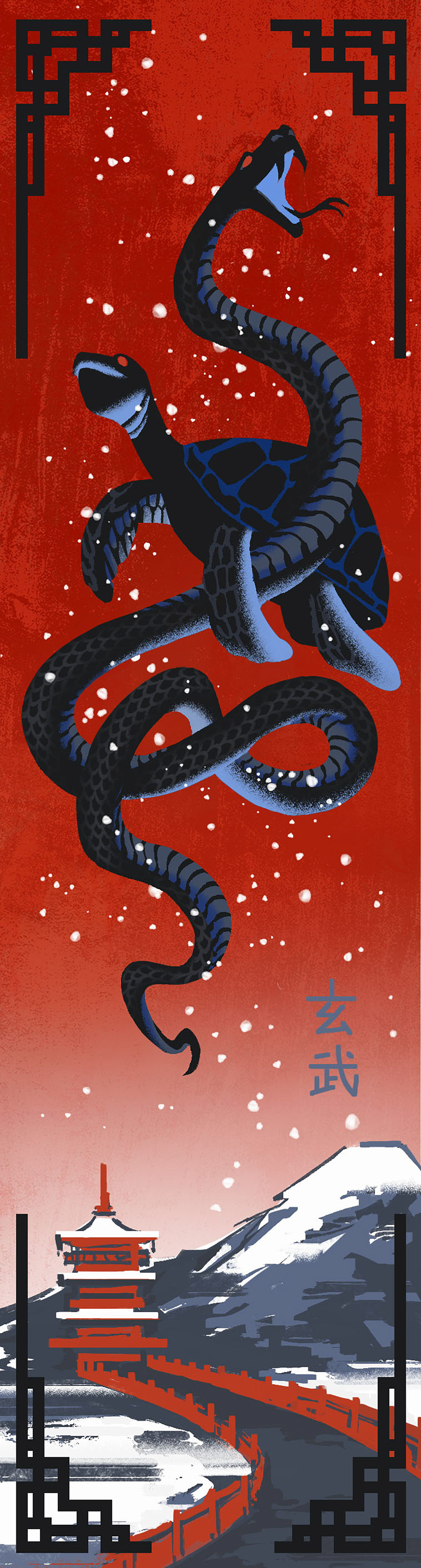 ARTMIF Японская мифология — Изображение №6 — Иллюстрация, Графика на Dprofile