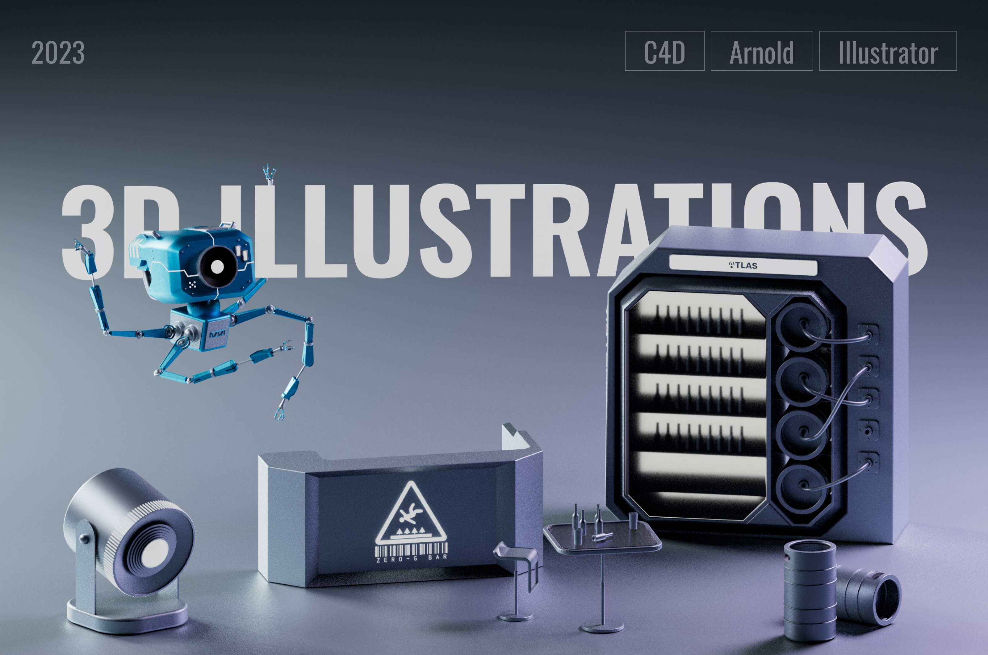 3D Illustrations — Изображение №1 — Иллюстрация, 3D на Dprofile