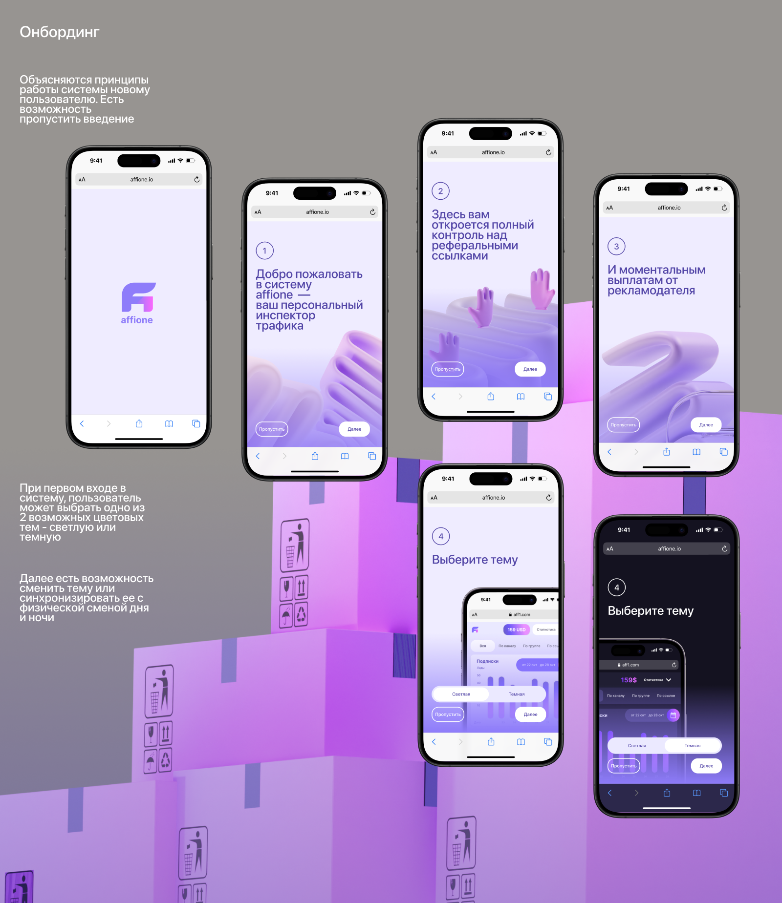 Дизайн партнерской СРА сети Affione — Изображение №14 — Интерфейсы, 3D на Dprofile