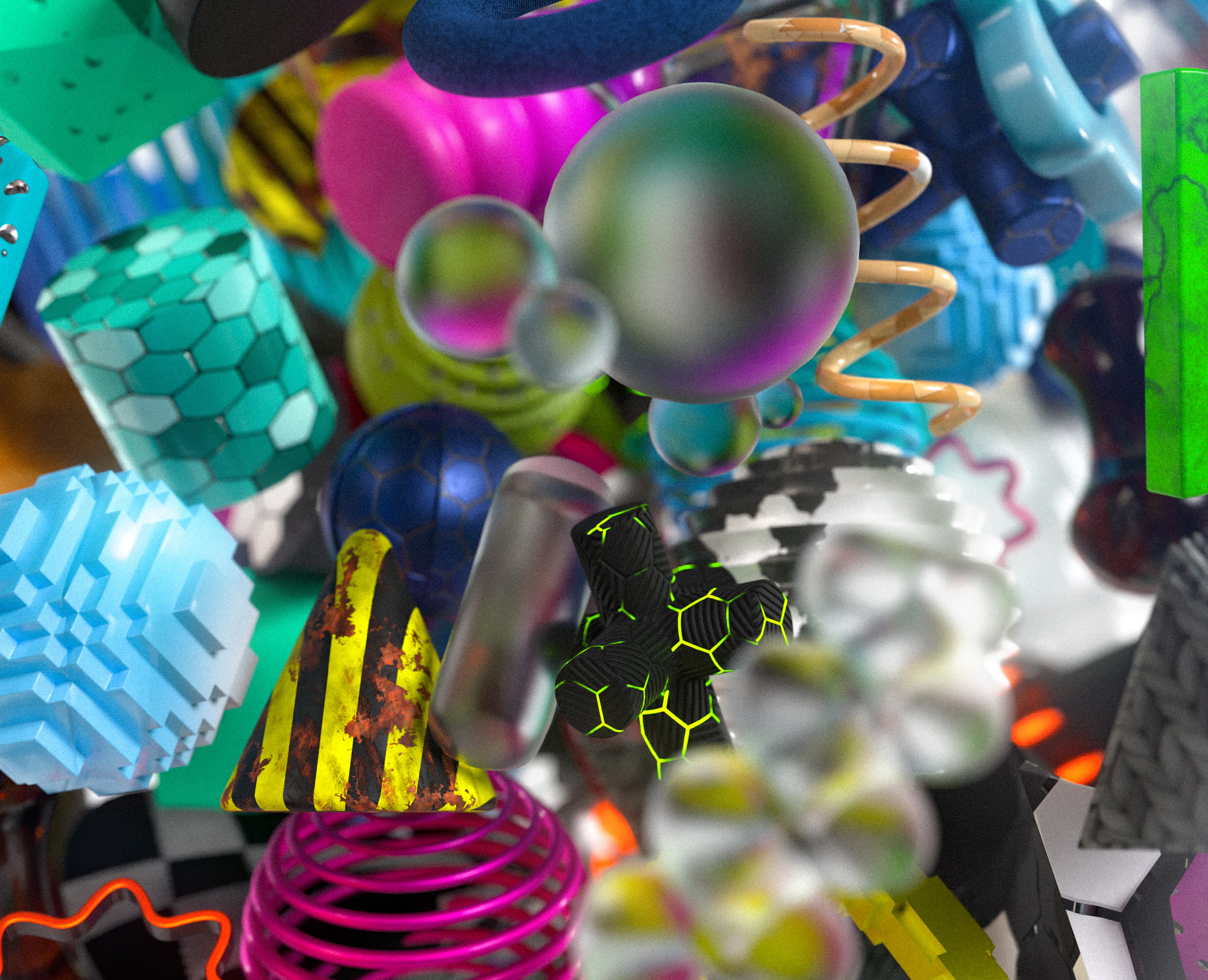 3D abstraction — Графика, 3D на Dprofile