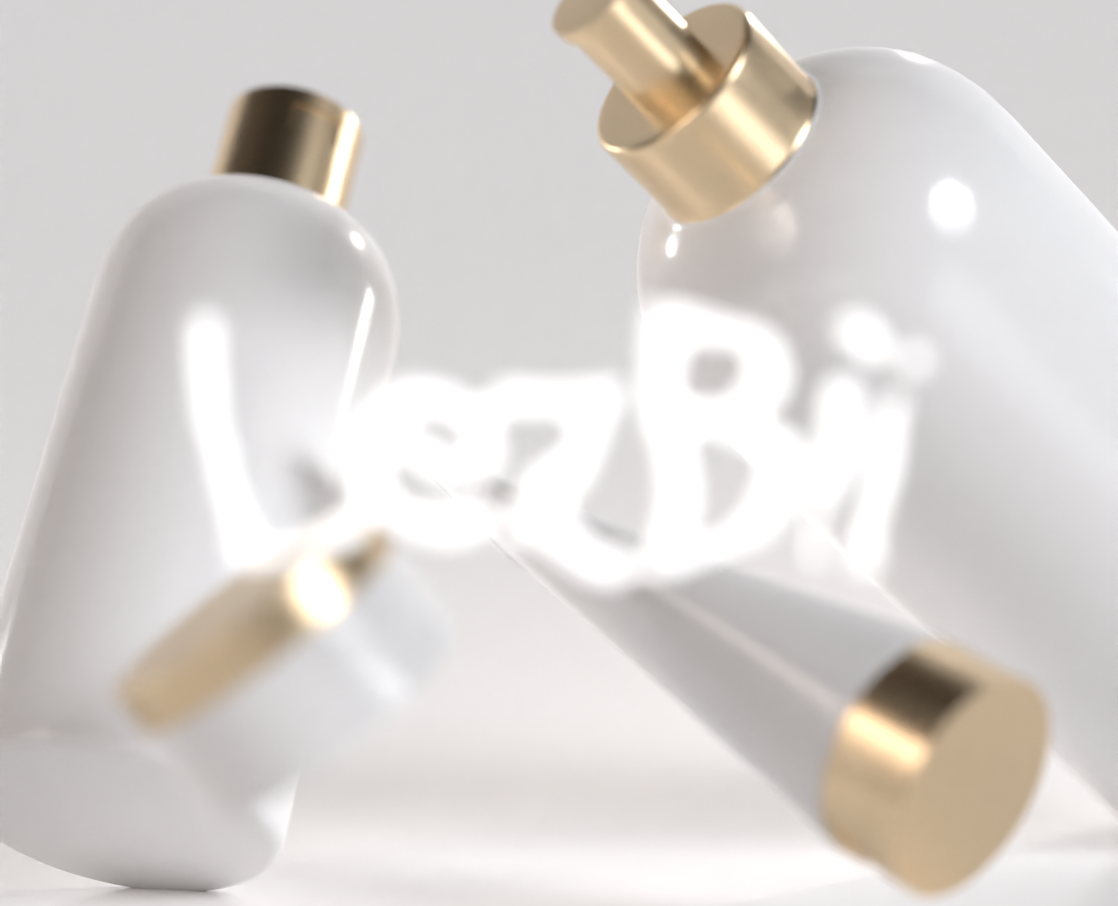 Презентация компании "Lezbii" по уходу за собой — Графика, 3D на Dprofile