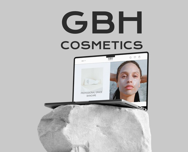 E-commerce| GBH cosmetics — Интерфейсы, Брендинг на Dprofile