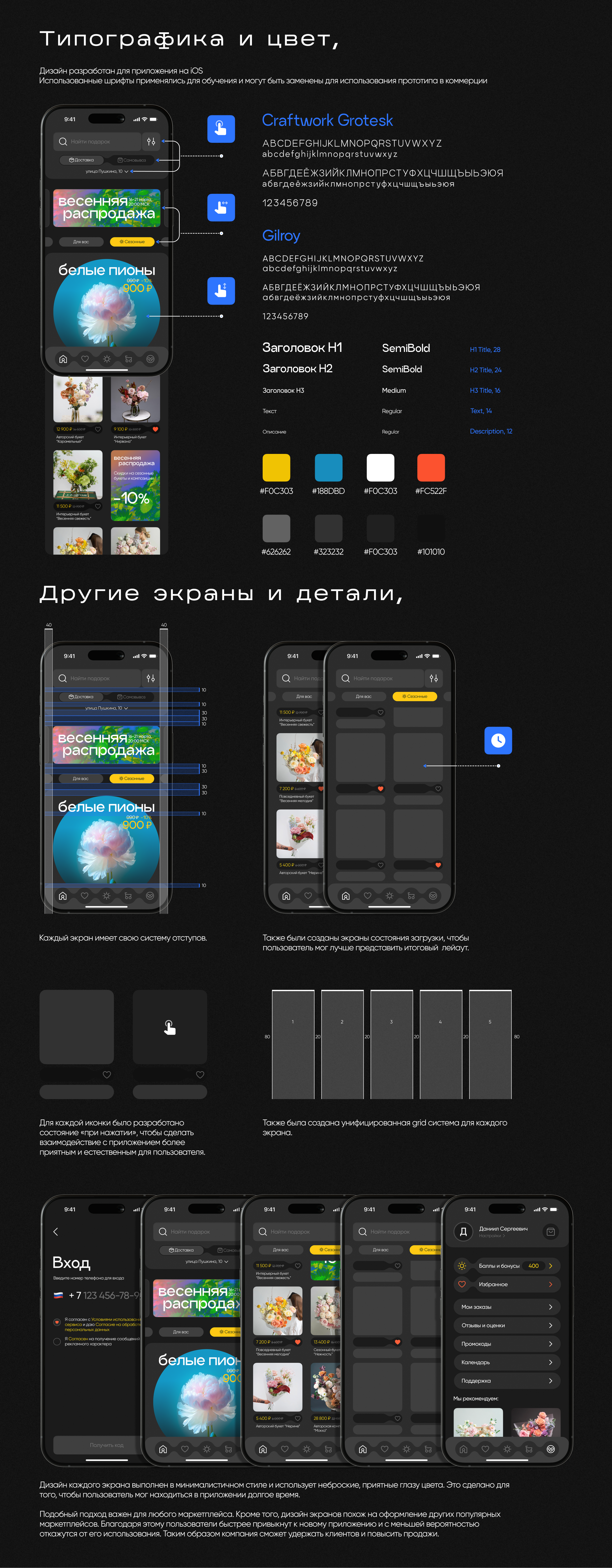 Portfolio 2024 - Kochubey Daniil — Изображение №6 — Интерфейсы, Маркетинг на Dprofile