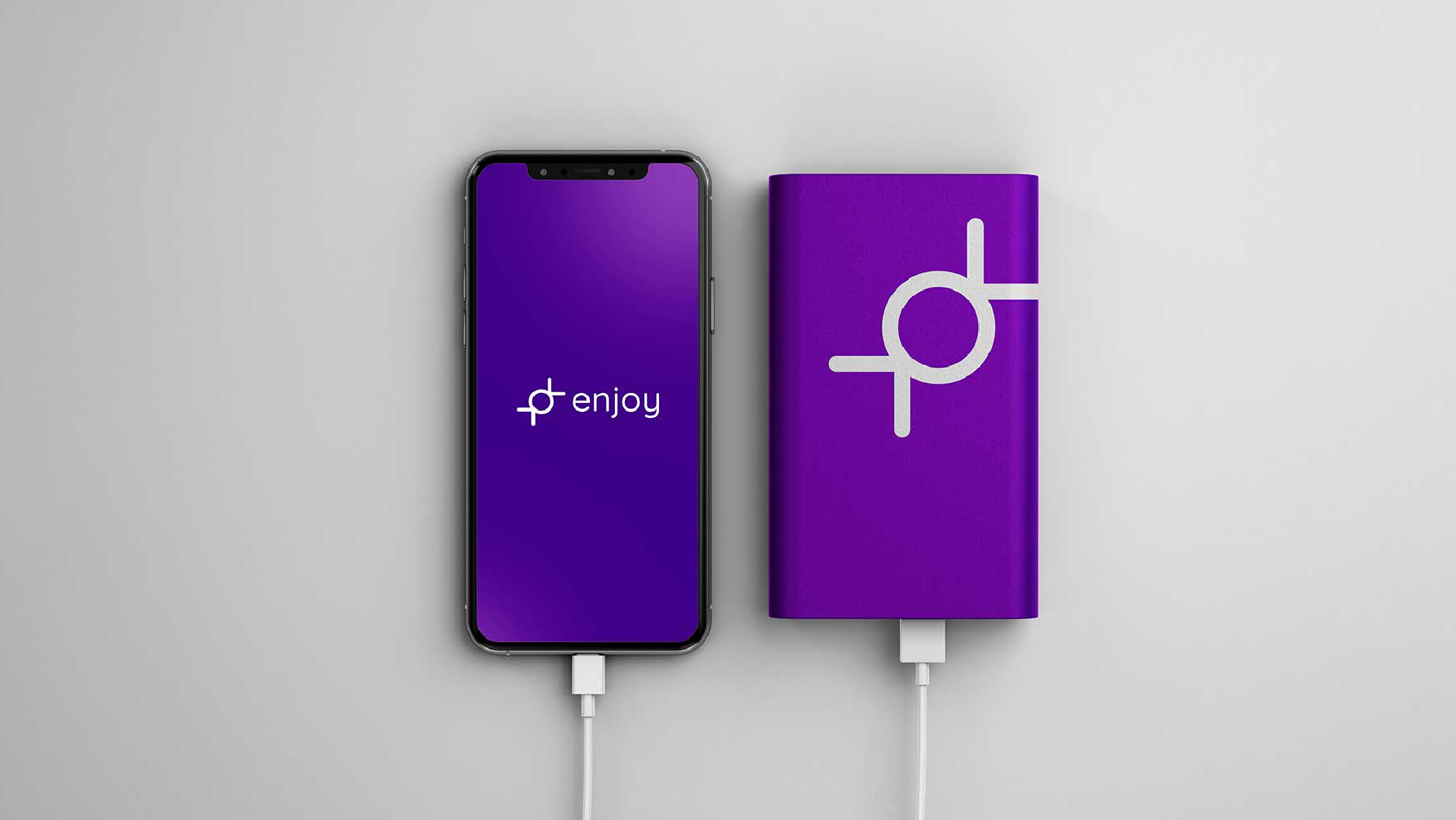 enjoy аренда powerbank'ов — Изображение №7 — Брендинг, Графика на Dprofile