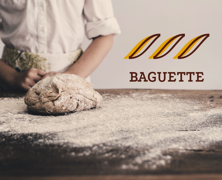 BAGUETTE Французская пекарня — Брендинг, Графика на Dprofile