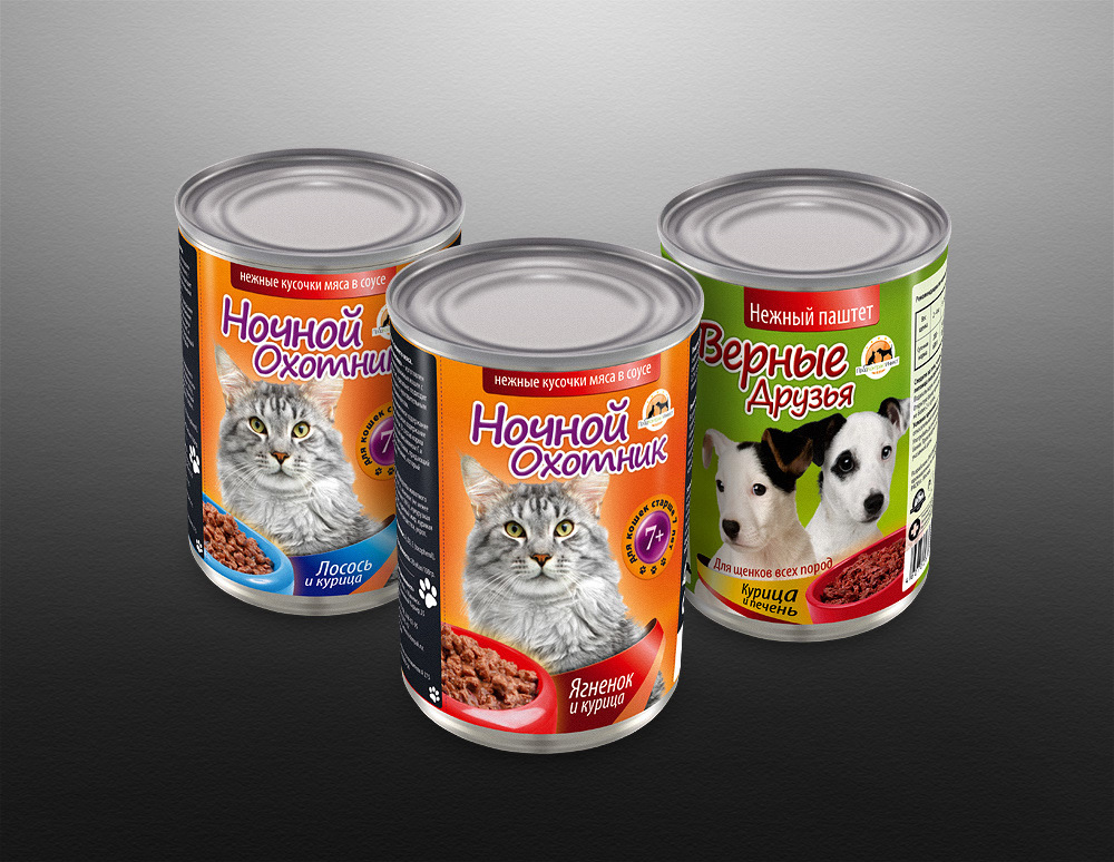 Cat and dog food packaging design - 2011 — Изображение №1 — Брендинг на Dprofile