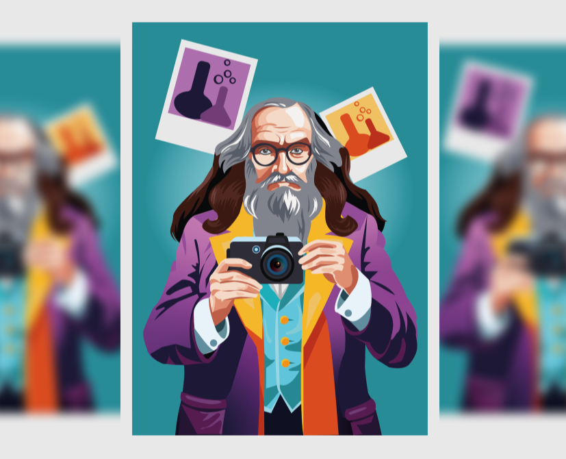 Иллюстрация|"Научный снимок" — Иллюстрация на Dprofile