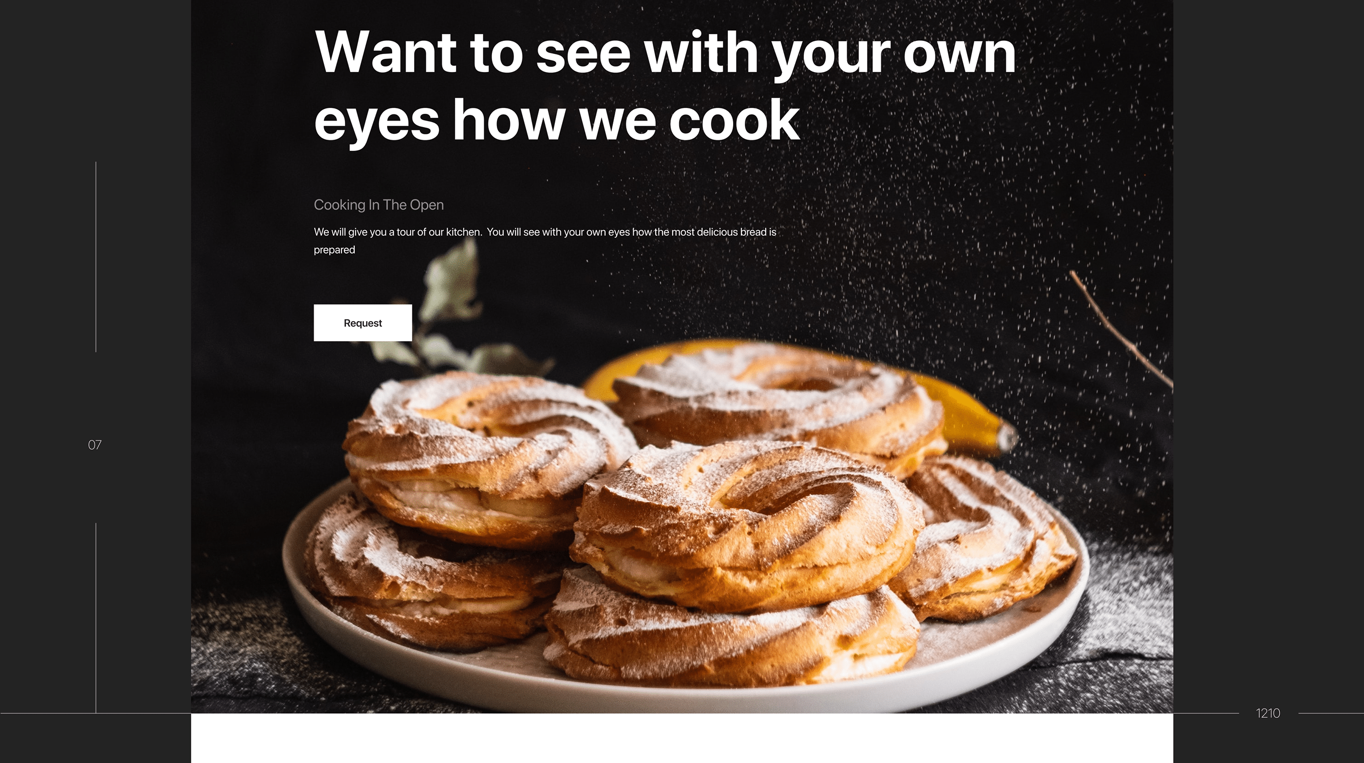 Crispy bread - minimal - web — Изображение №6 — Брендинг, Интерфейсы на Dprofile