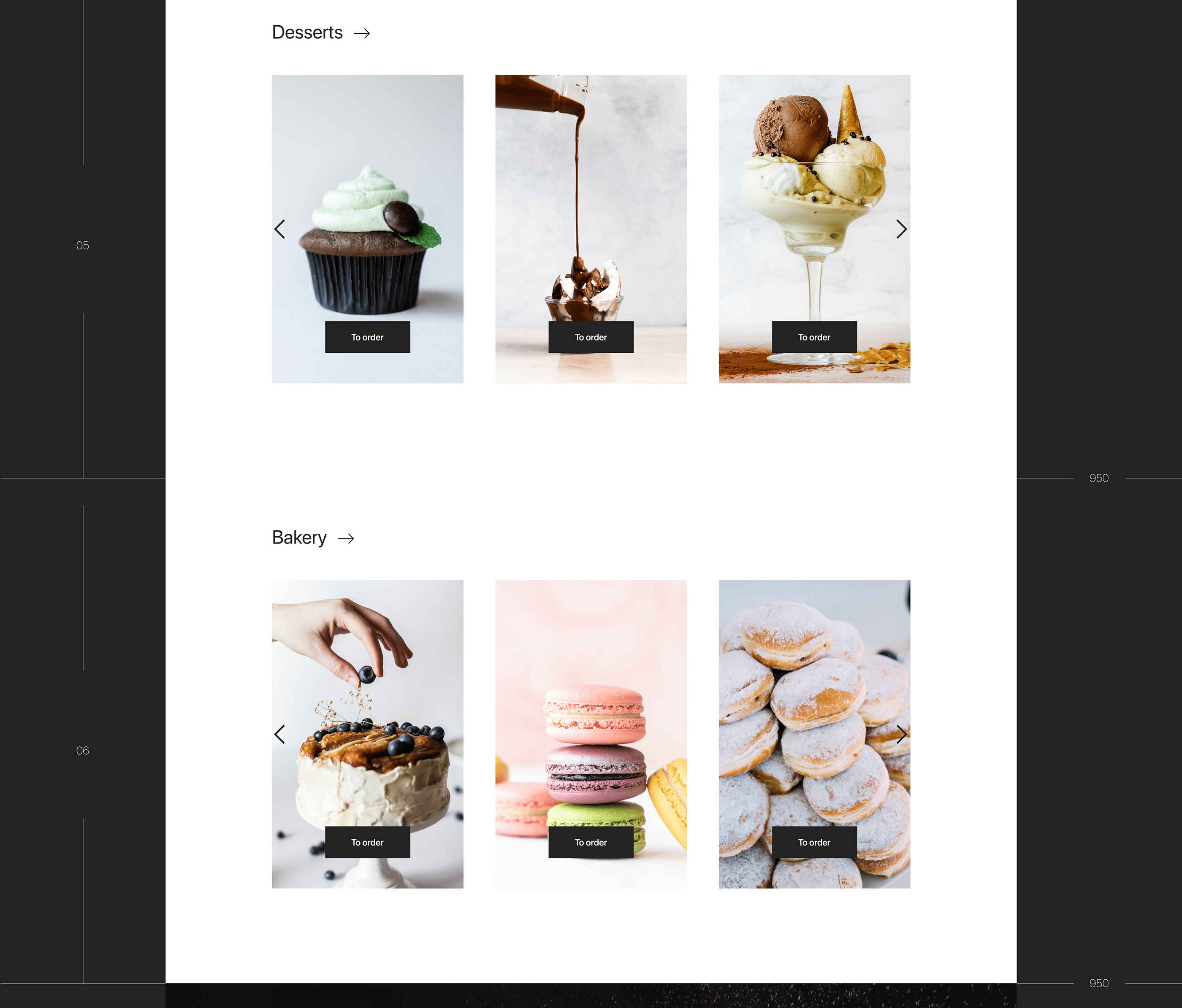 Crispy bread - minimal - web — Изображение №5 — Брендинг, Интерфейсы на Dprofile