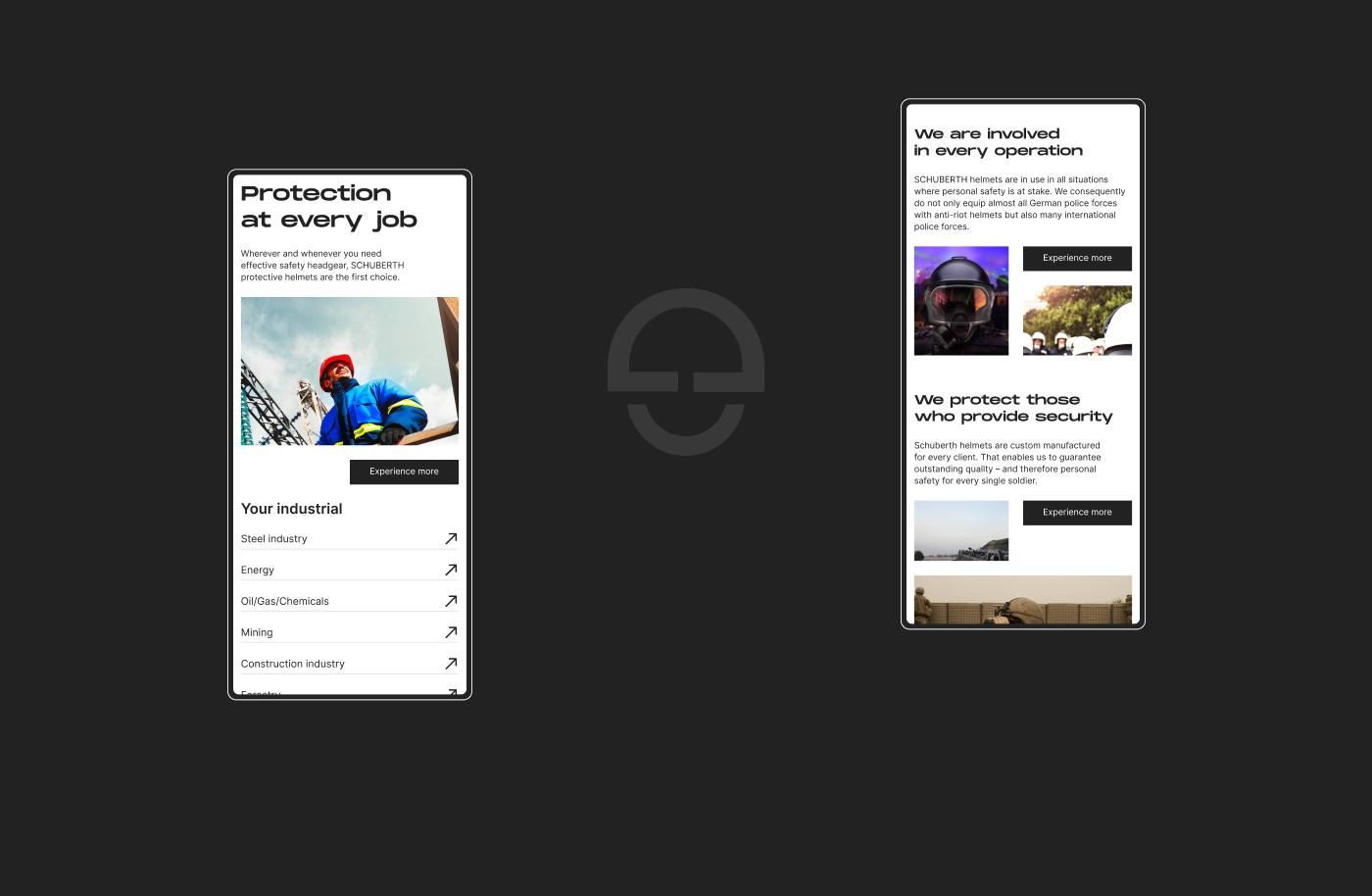 SCHUBERTH | E-commerce Redesign — Изображение №7 — Брендинг, Интерфейсы на Dprofile
