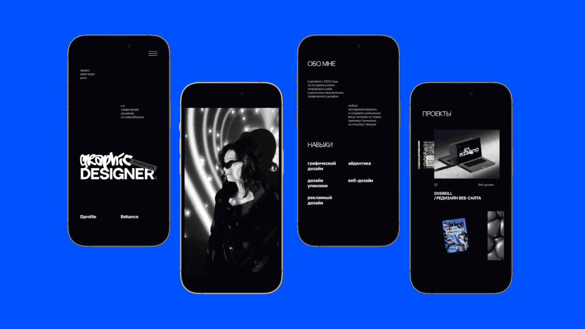 PORTFOLIO / graphic designer — Изображение №5 — Интерфейсы на Dprofile