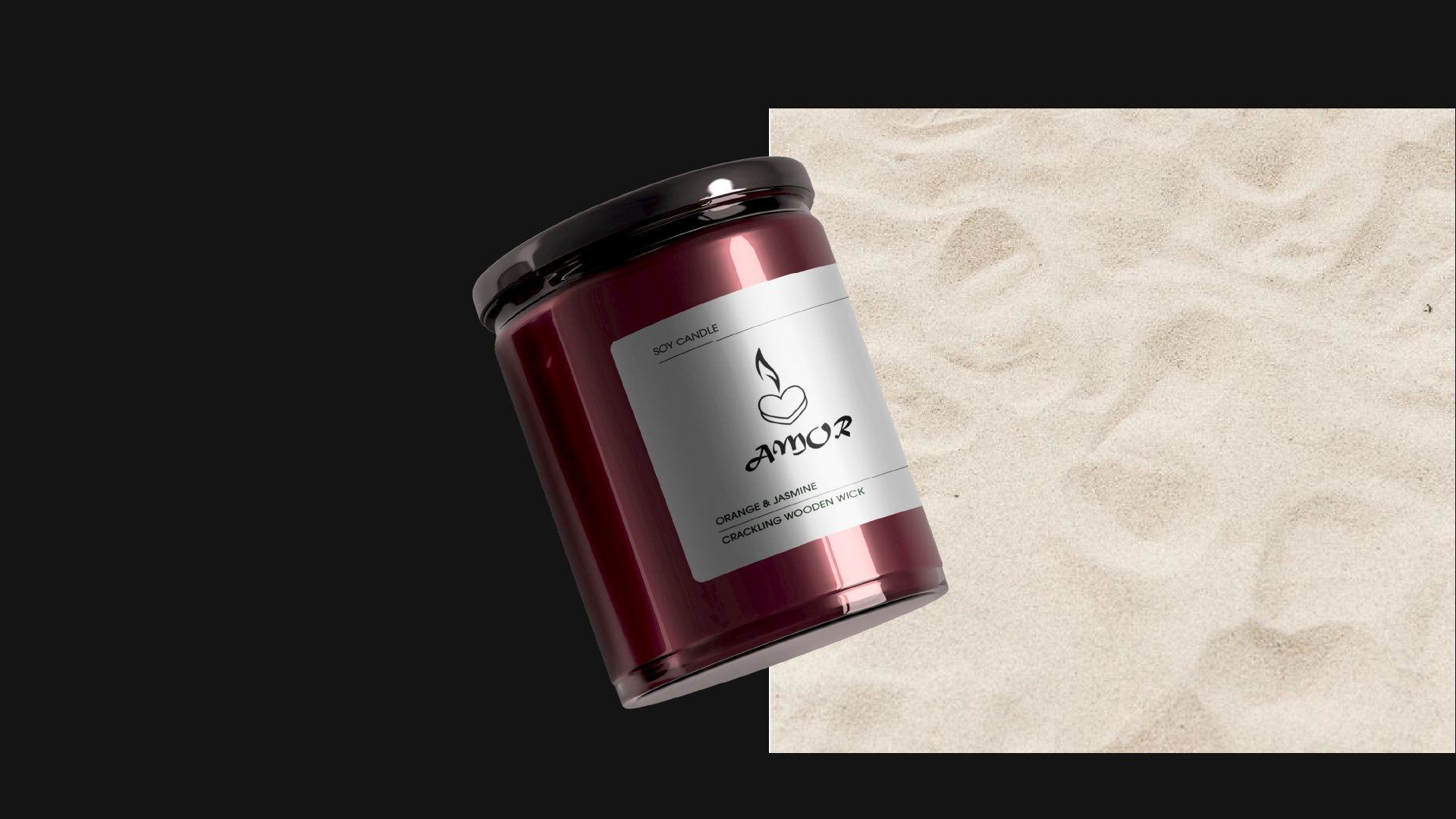 SOY CANDLE AMOR — Изображение №1 — Брендинг на Dprofile