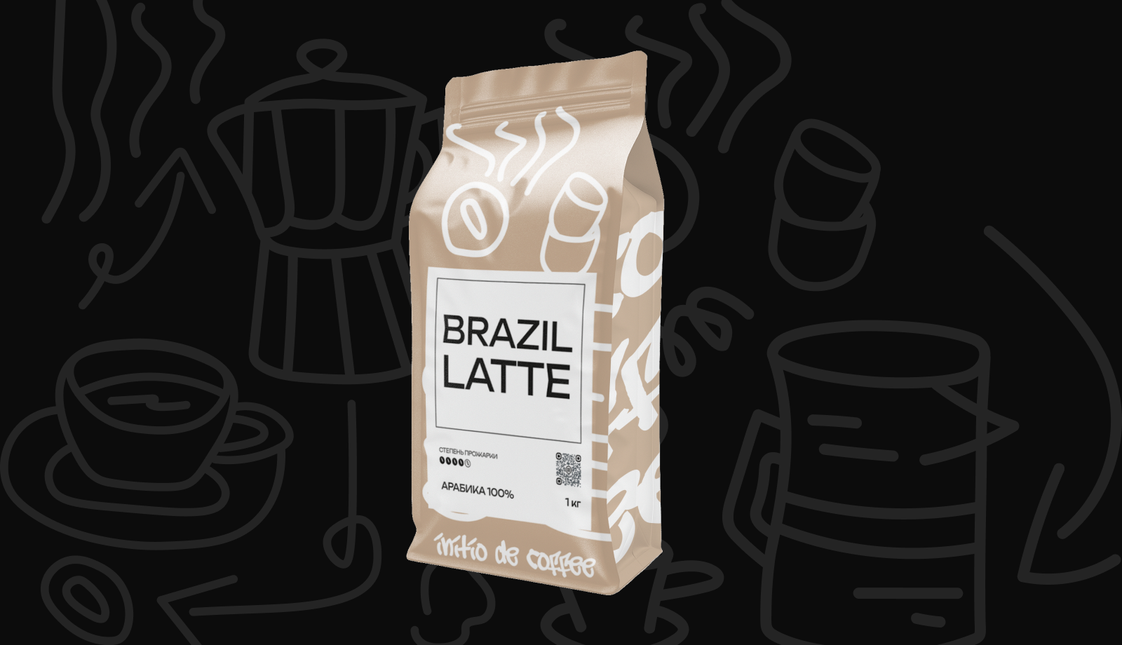 INITIO DE COFFEE — Изображение №8 — Брендинг, Графика на Dprofile