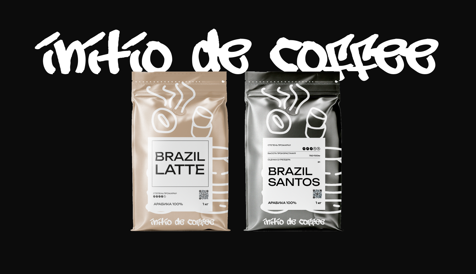 INITIO DE COFFEE — Изображение №1 — Брендинг, Графика на Dprofile
