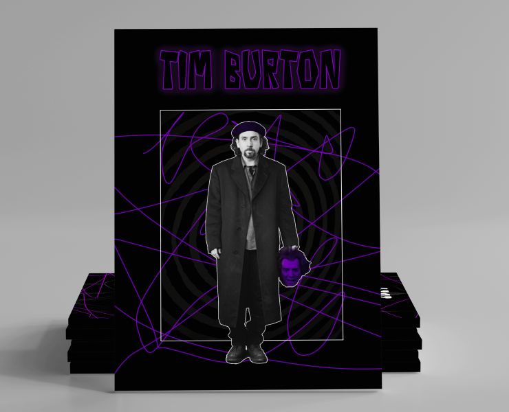 Журнал "Tim Burton" — Графика на Dprofile