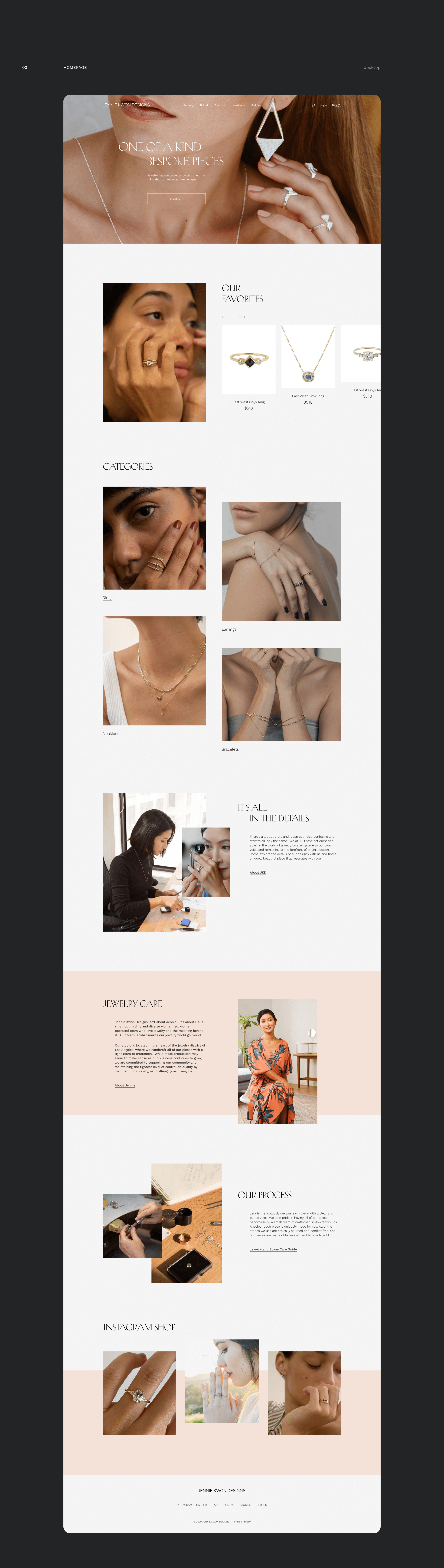 Jennie Kwon Designs — reDesign — Изображение №3 — Интерфейсы на Dprofile