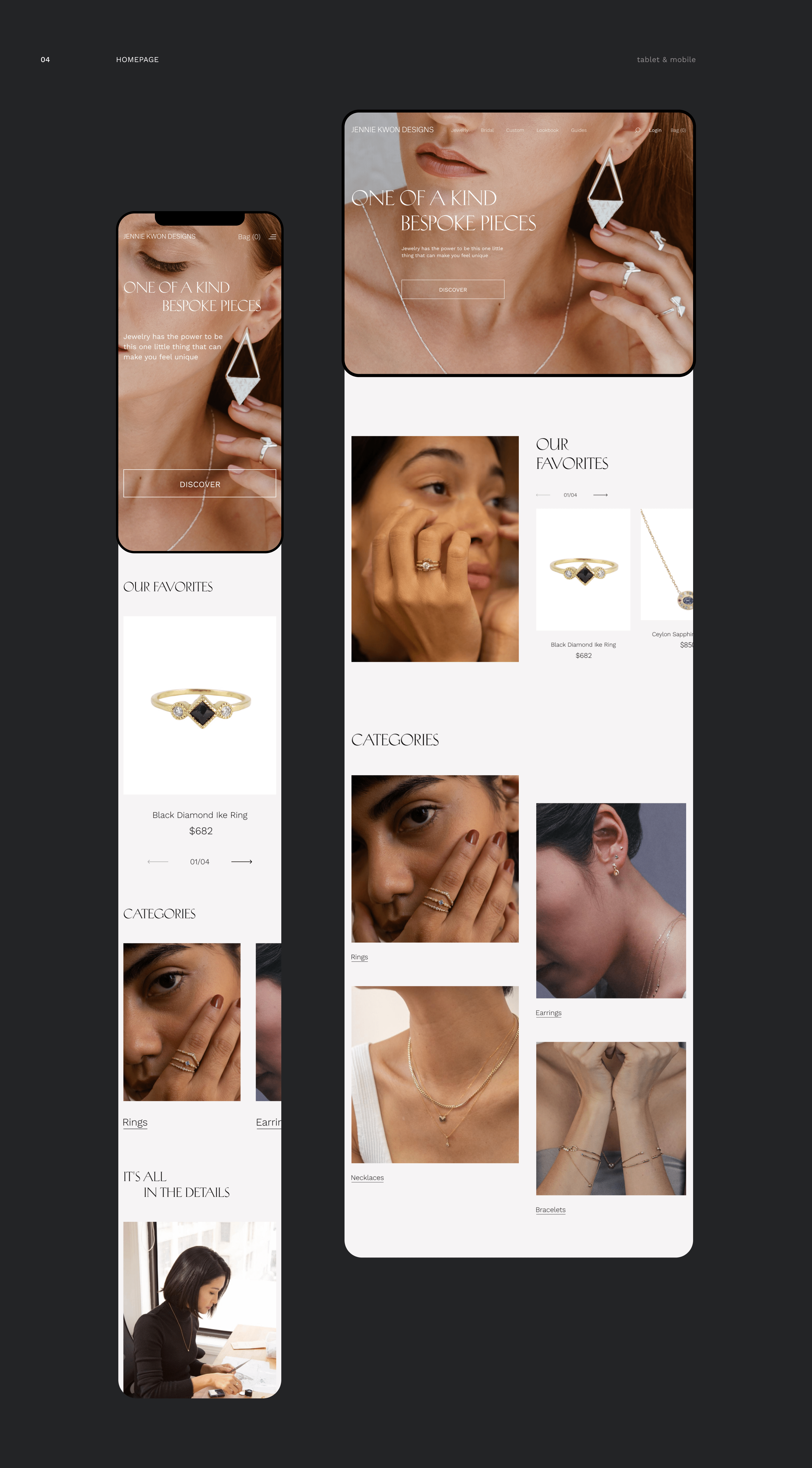 Jennie Kwon Designs — reDesign — Изображение №4 — Интерфейсы на Dprofile