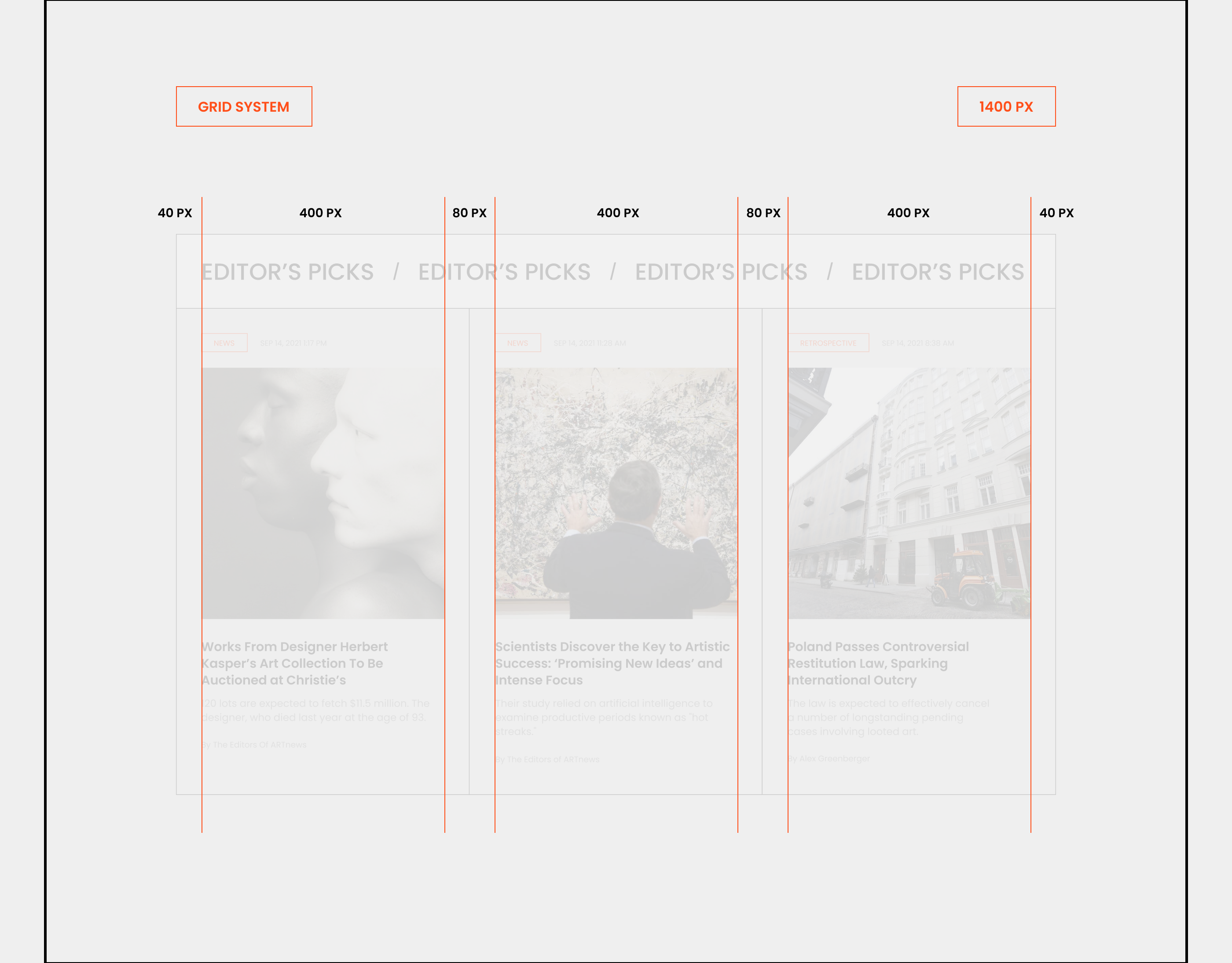 ArtNews — Изображение №6 — Интерфейсы, Брендинг на Dprofile