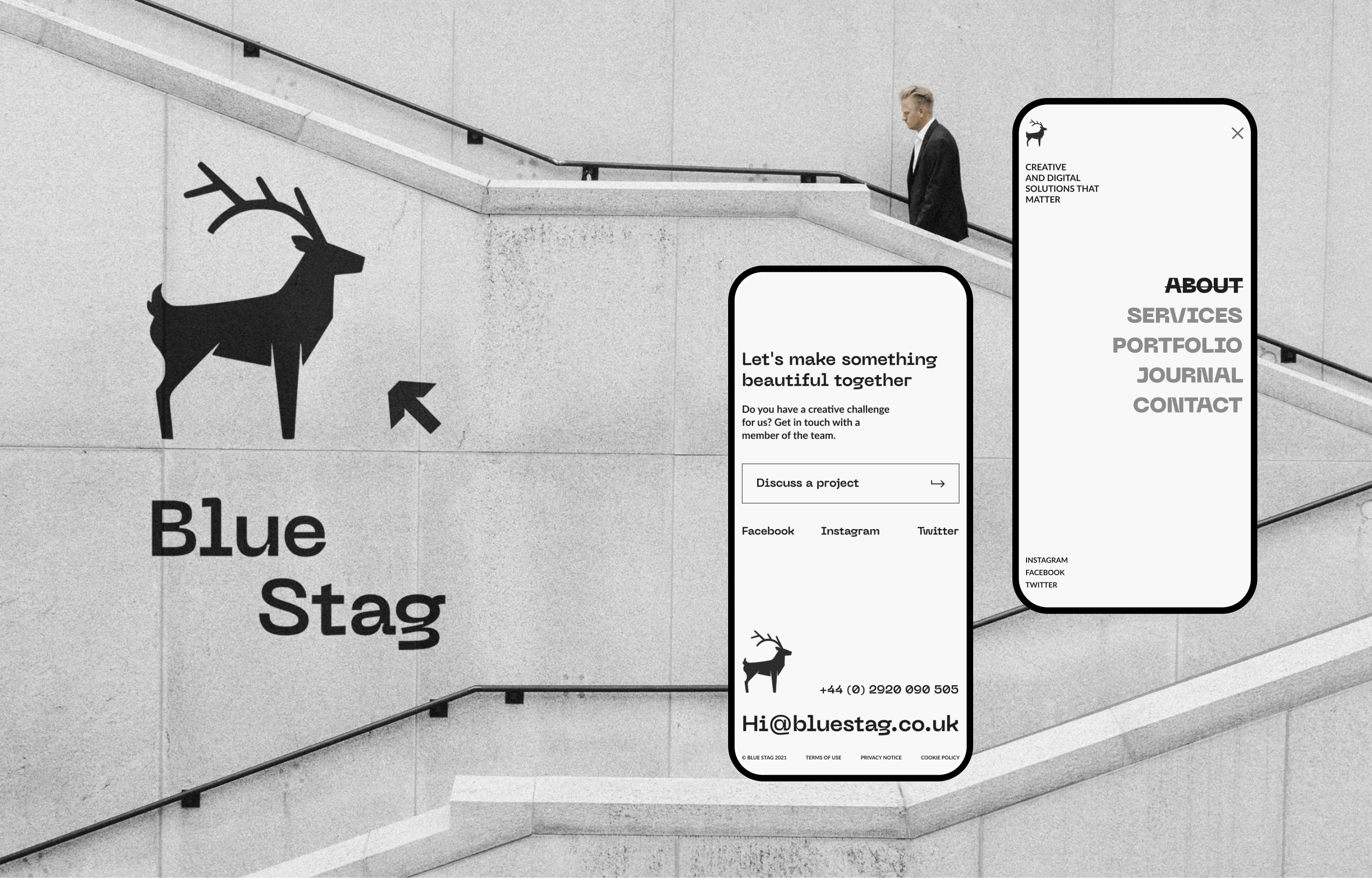 Blue Stag - Website — Изображение №9 — Интерфейсы, Анимация на Dprofile