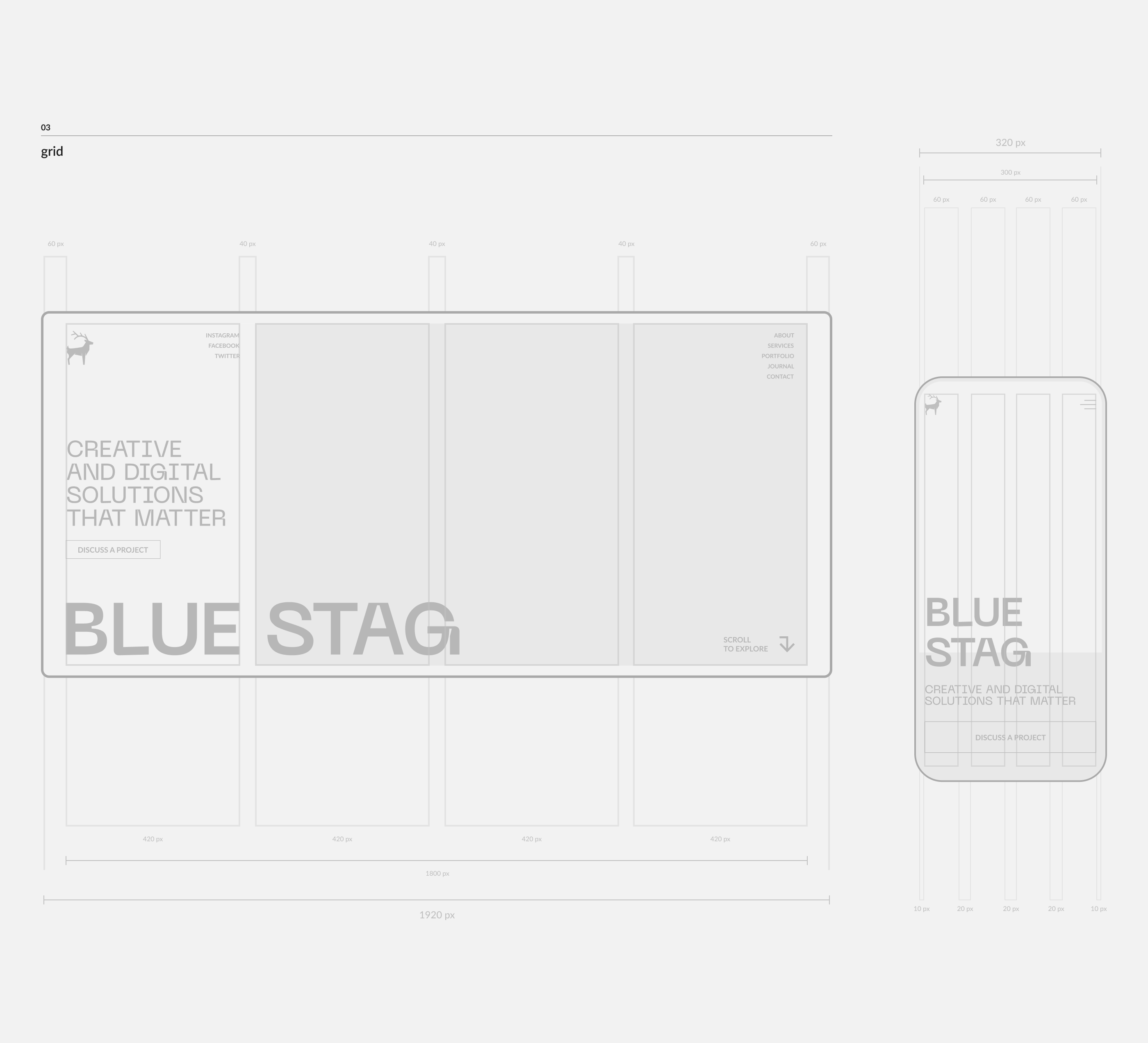 Blue Stag - Website — Изображение №10 — Интерфейсы, Анимация на Dprofile
