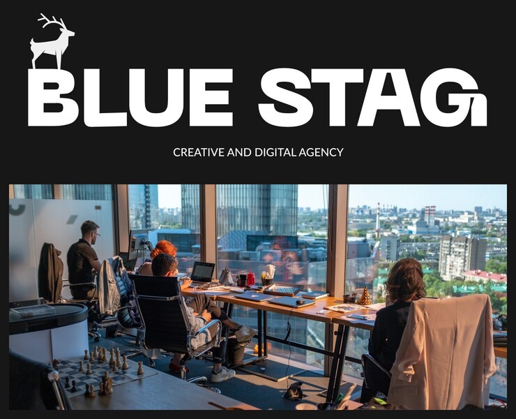 Blue Stag - Website — Интерфейсы, Анимация на Dprofile