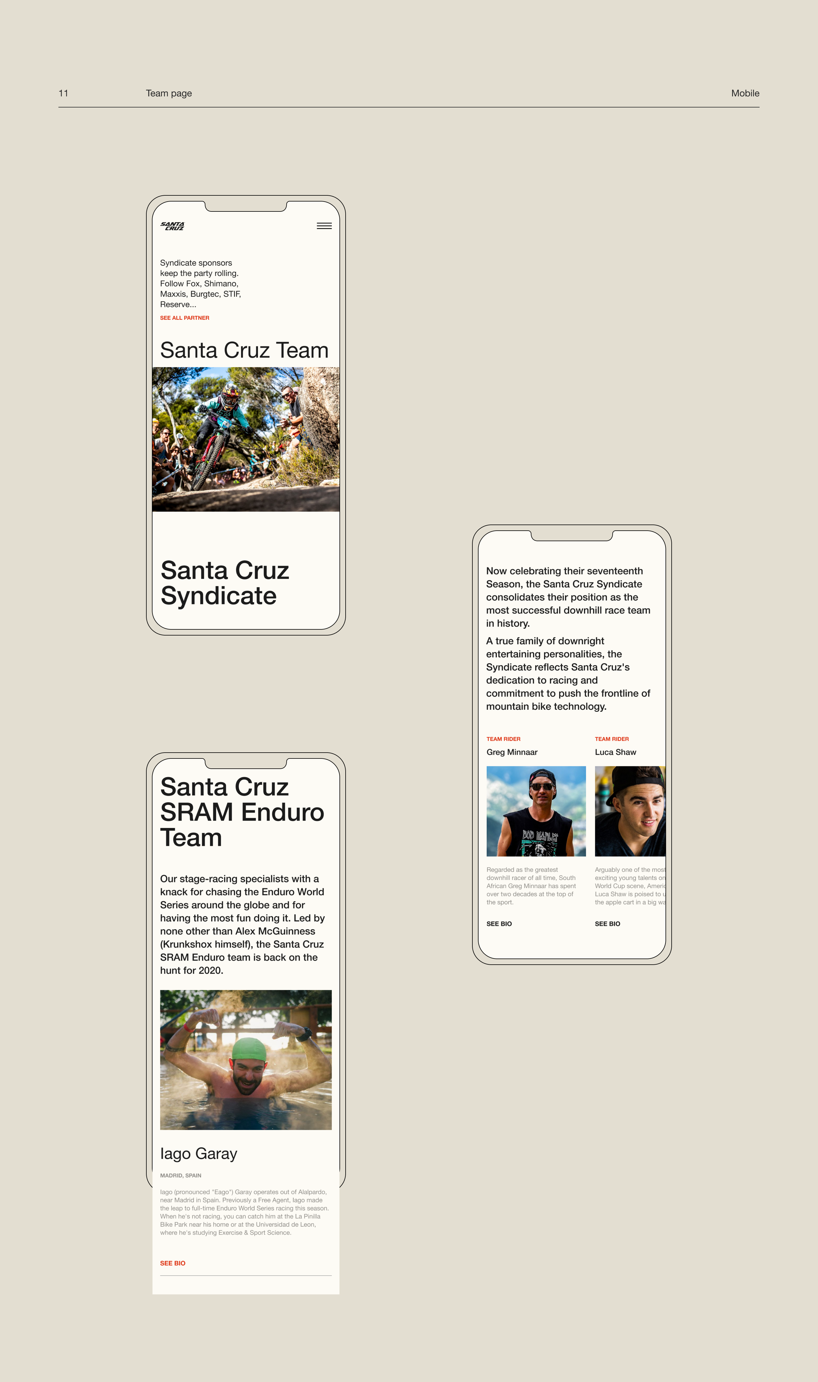 Santa Cruz Website — E-commerce — Изображение №13 — Интерфейсы, Анимация на Dprofile
