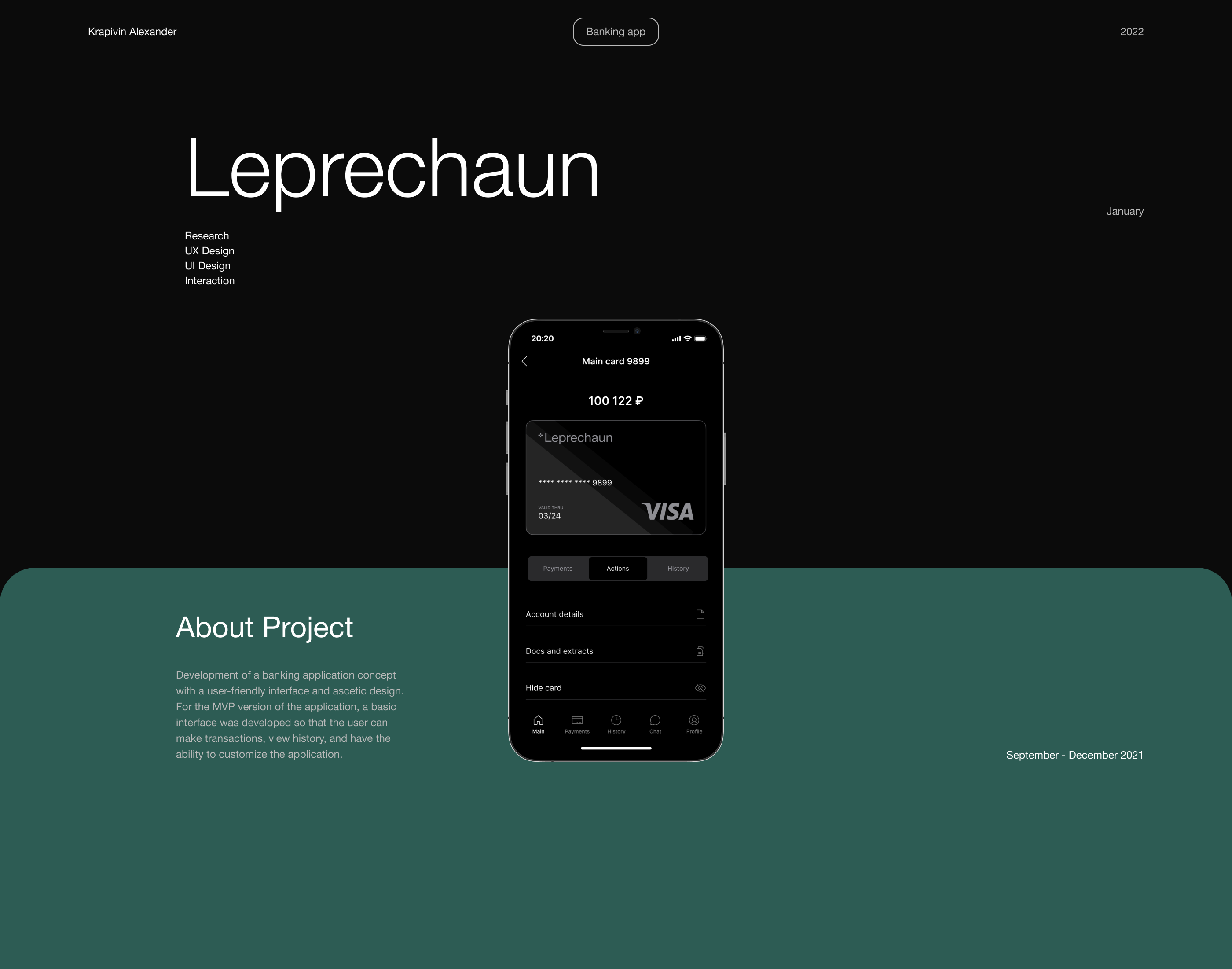 Leprechaun – Mobile App UX/UI — Изображение №1 — Интерфейсы, Анимация на Dprofile