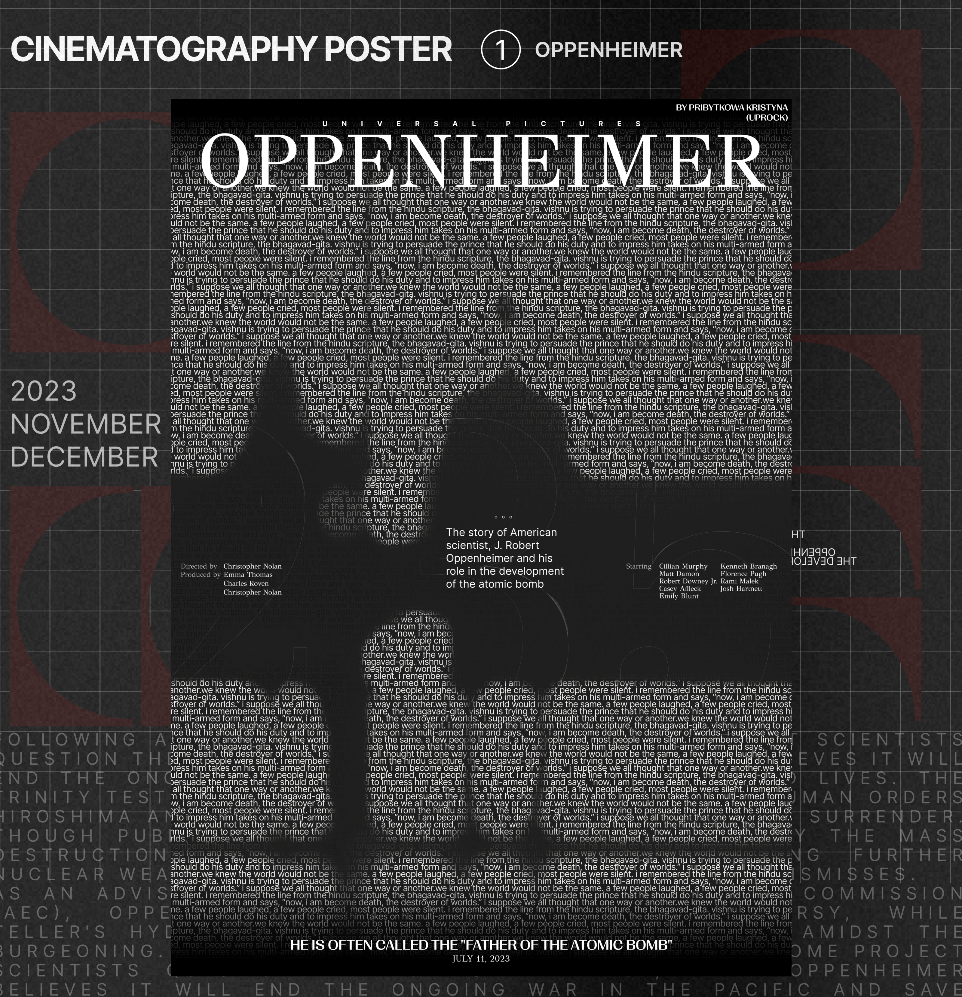Cinematography | Posters collection — Изображение №2 — Графика, Анимация на Dprofile