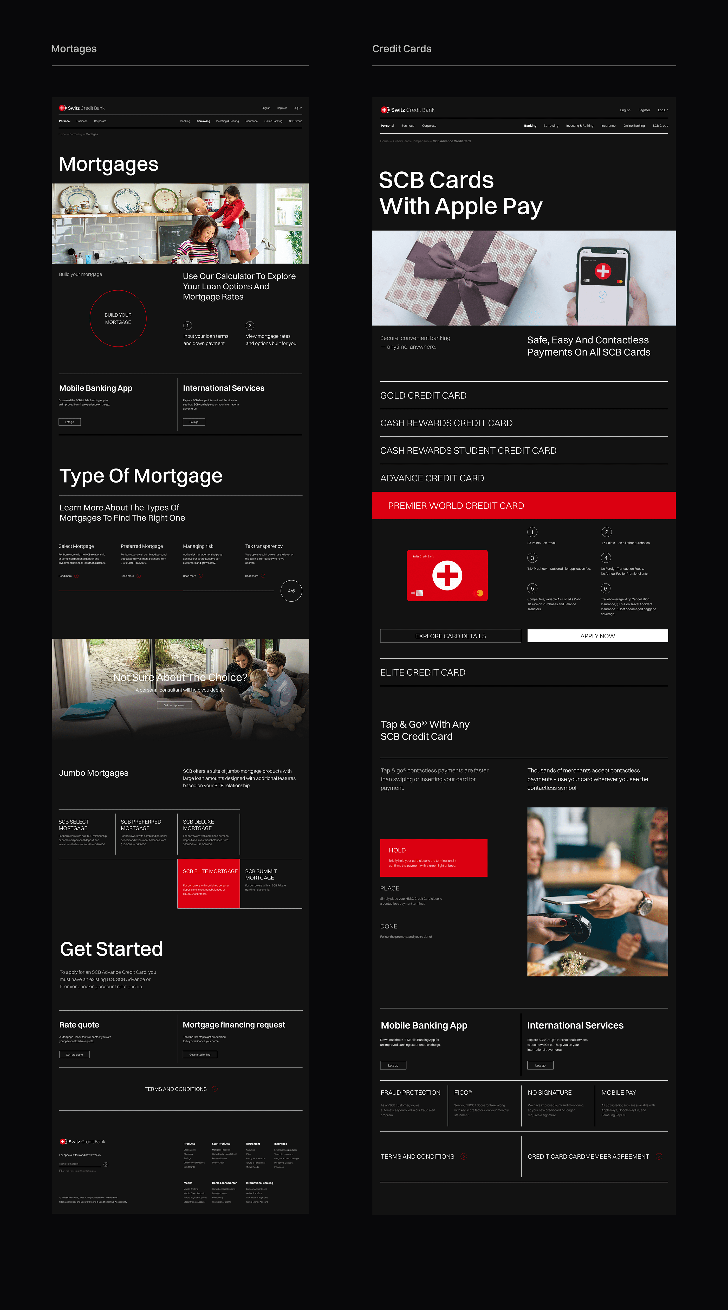 Switz Credit Bank — Изображение №11 — Интерфейсы, Брендинг на Dprofile