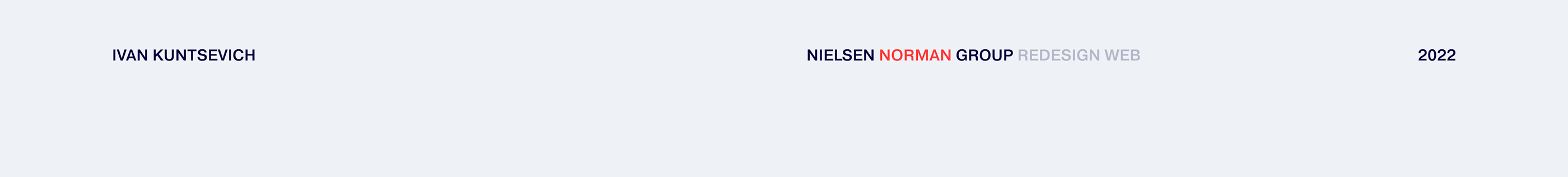 Nielsen Norman Group — Redesign Concept — Изображение №1 — Интерфейсы на Dprofile