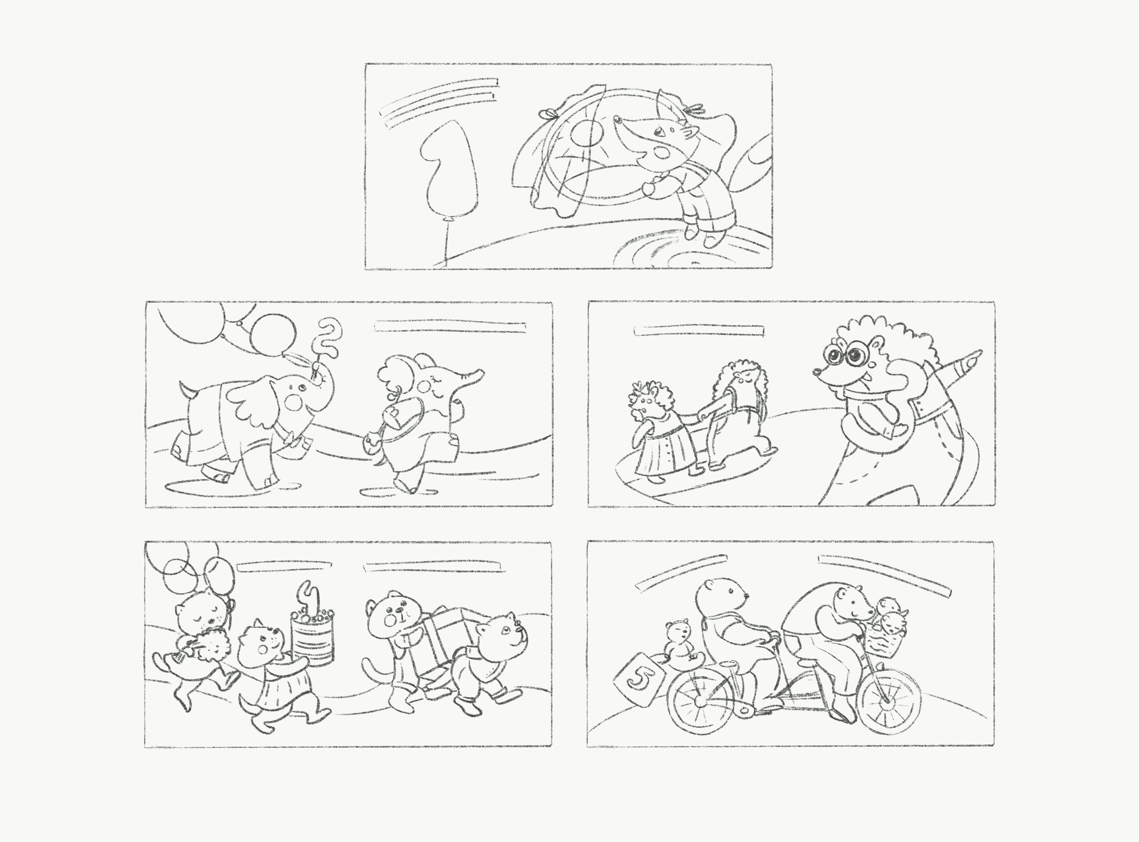 Иллюстрации для книжки- считалочки — Изображение №3 — Иллюстрация на Dprofile