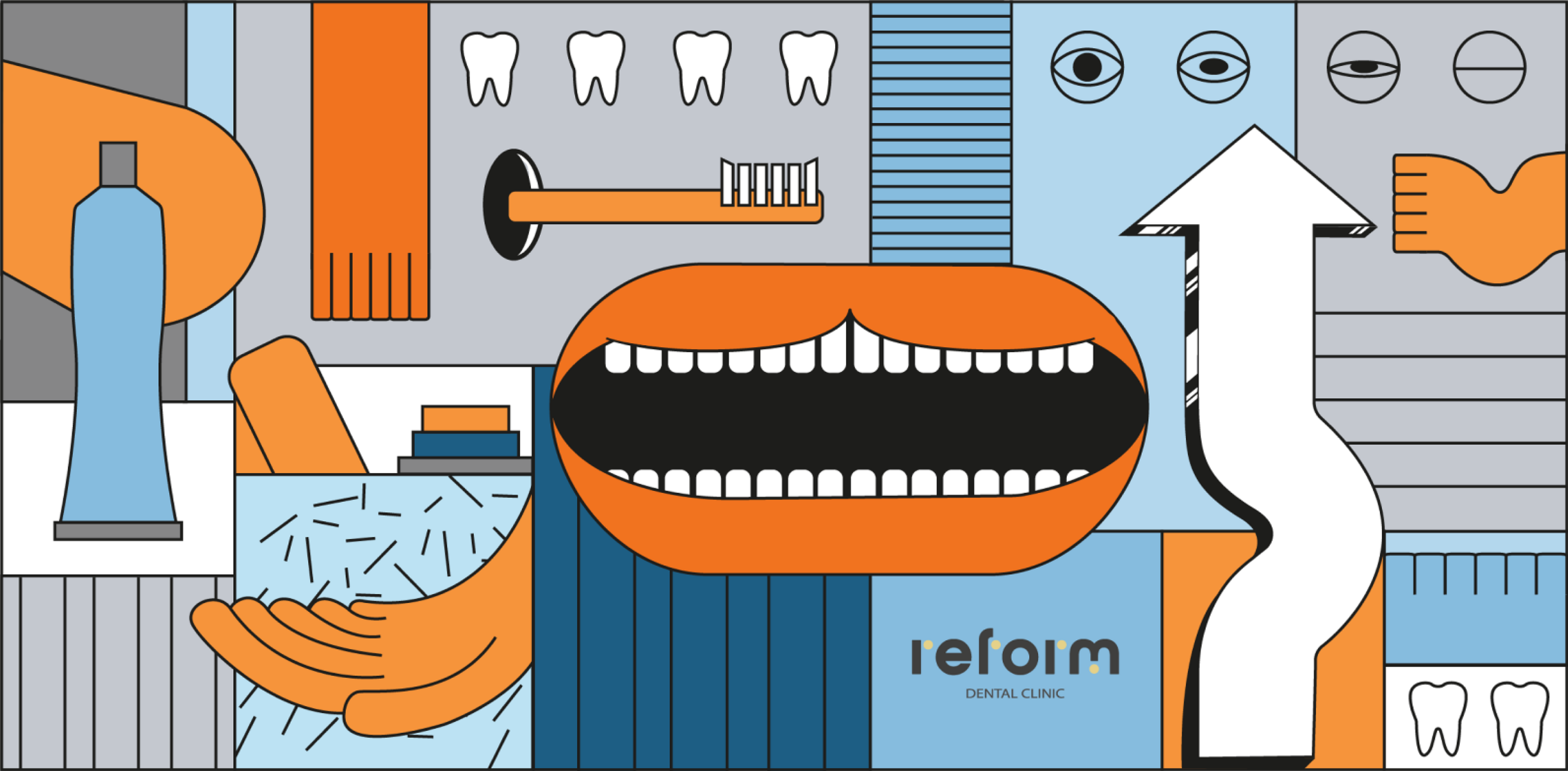 Idenity for dental clinic — Изображение №8 — Брендинг, Иллюстрация на Dprofile