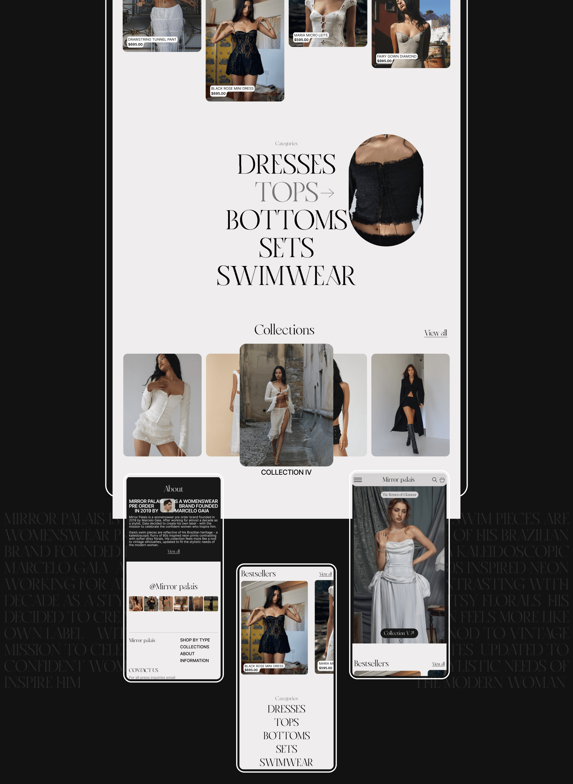 Mirror Palais — Изображение №3 — Интерфейсы на Dprofile