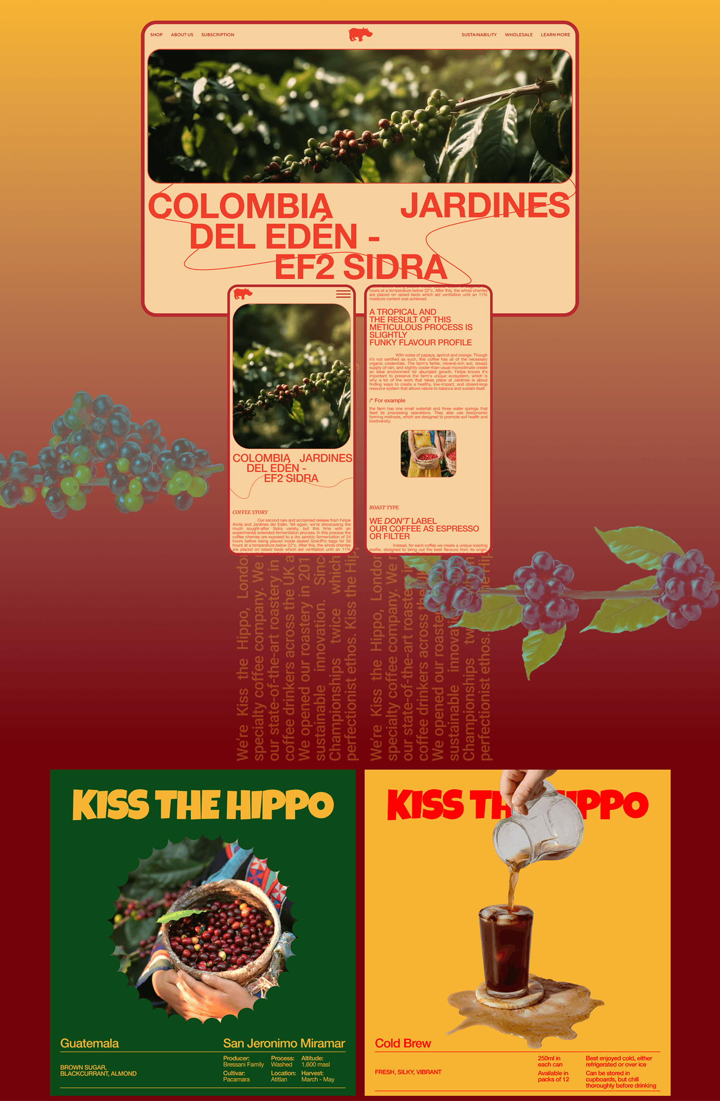 Kiss the hippo — Изображение №5 — Интерфейсы на Dprofile