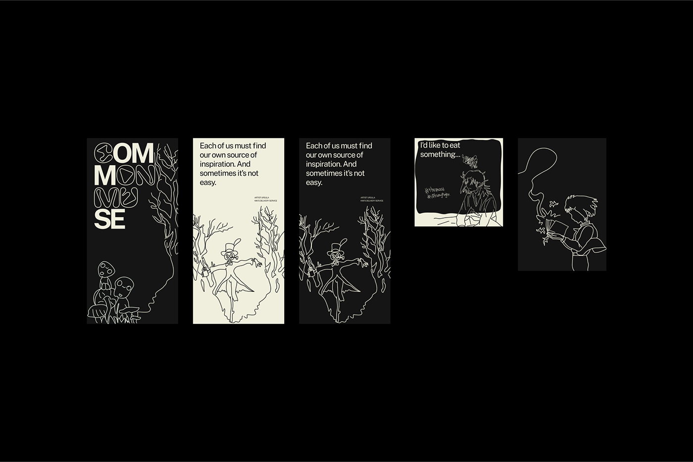 COMMON MUSE — Изображение №10 — Брендинг на Dprofile