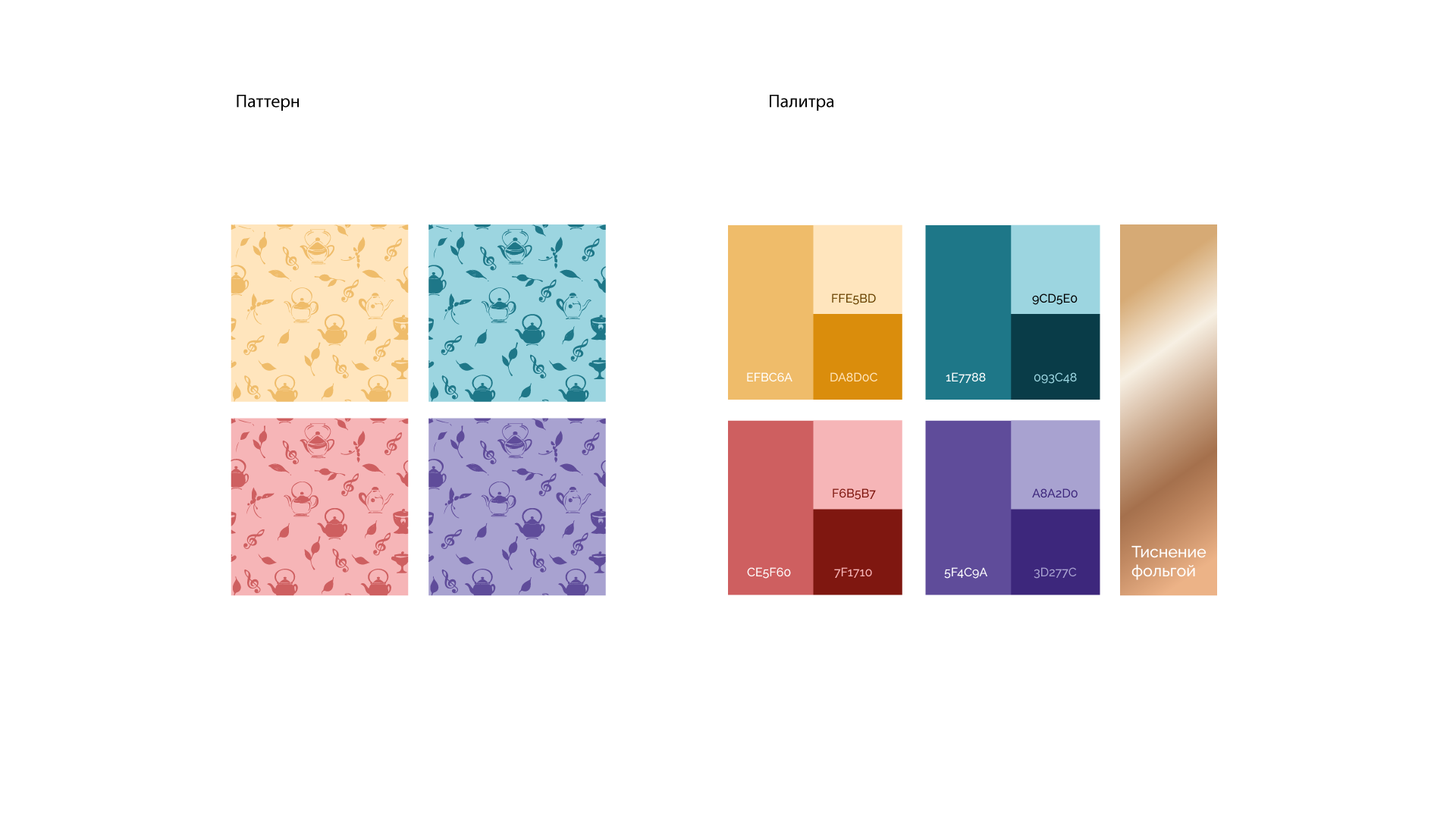 Фирменный стиль для чайного бренда "СИМФОНИЯ" — Изображение №7 — Брендинг, Маркетинг на Dprofile