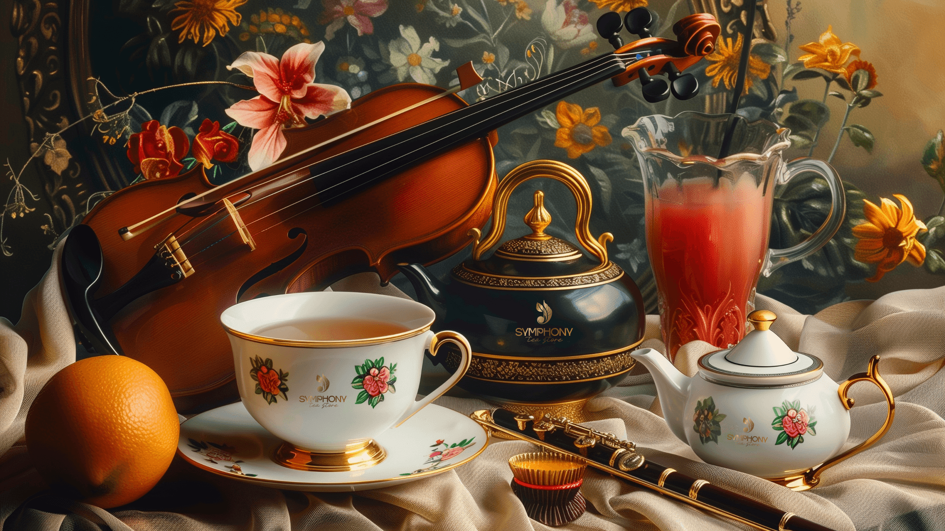 Фирменный стиль для чайного бренда "СИМФОНИЯ" — Изображение №12 — Брендинг, Маркетинг на Dprofile