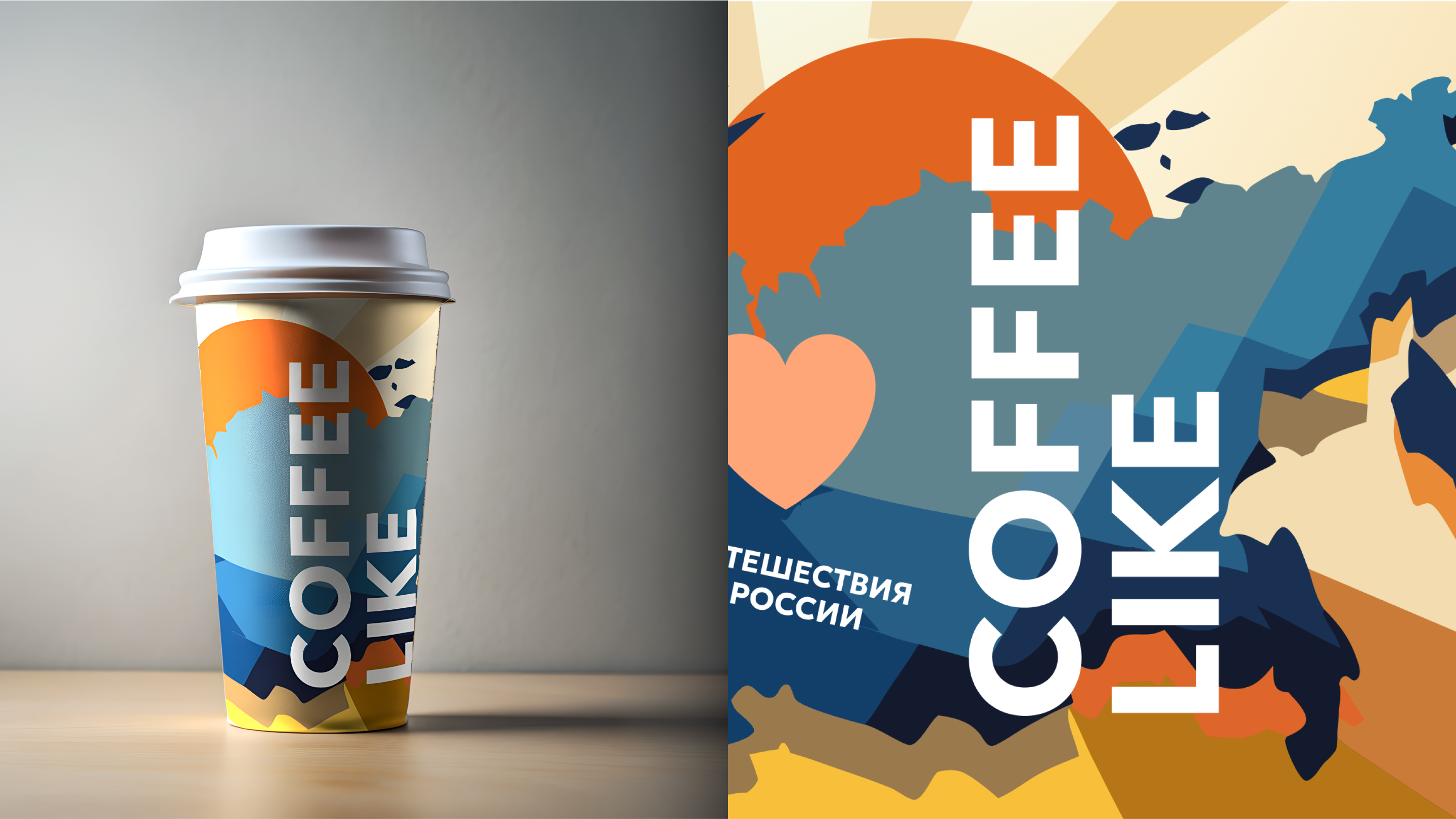 Дизайн кофейных стаканчиков и мерч для Coffe Like (конкурс) — Изображение №9 — Брендинг, Графика на Dprofile