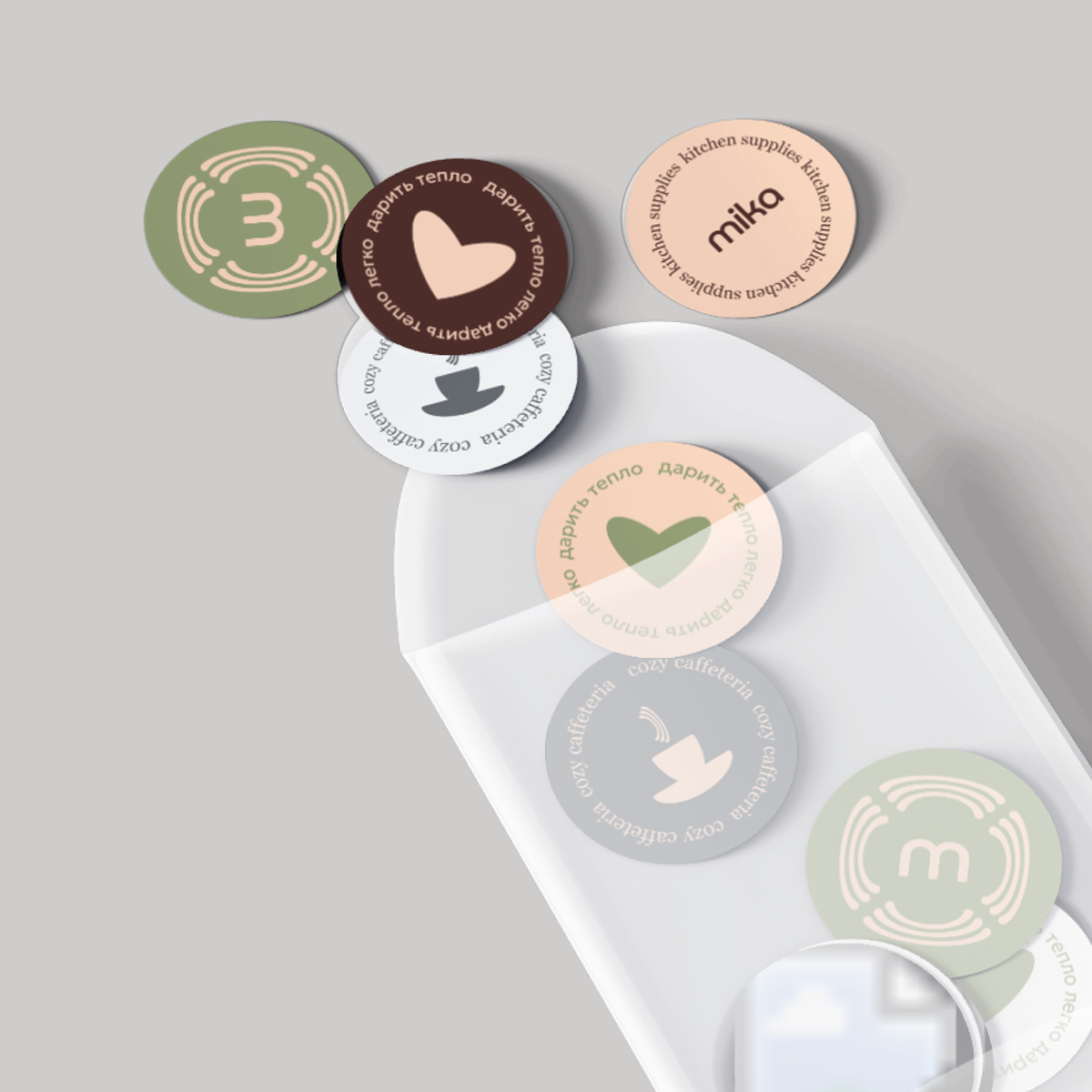 Разработка фирменного стиля для компании "mika" — Изображение №36 — Брендинг на Dprofile