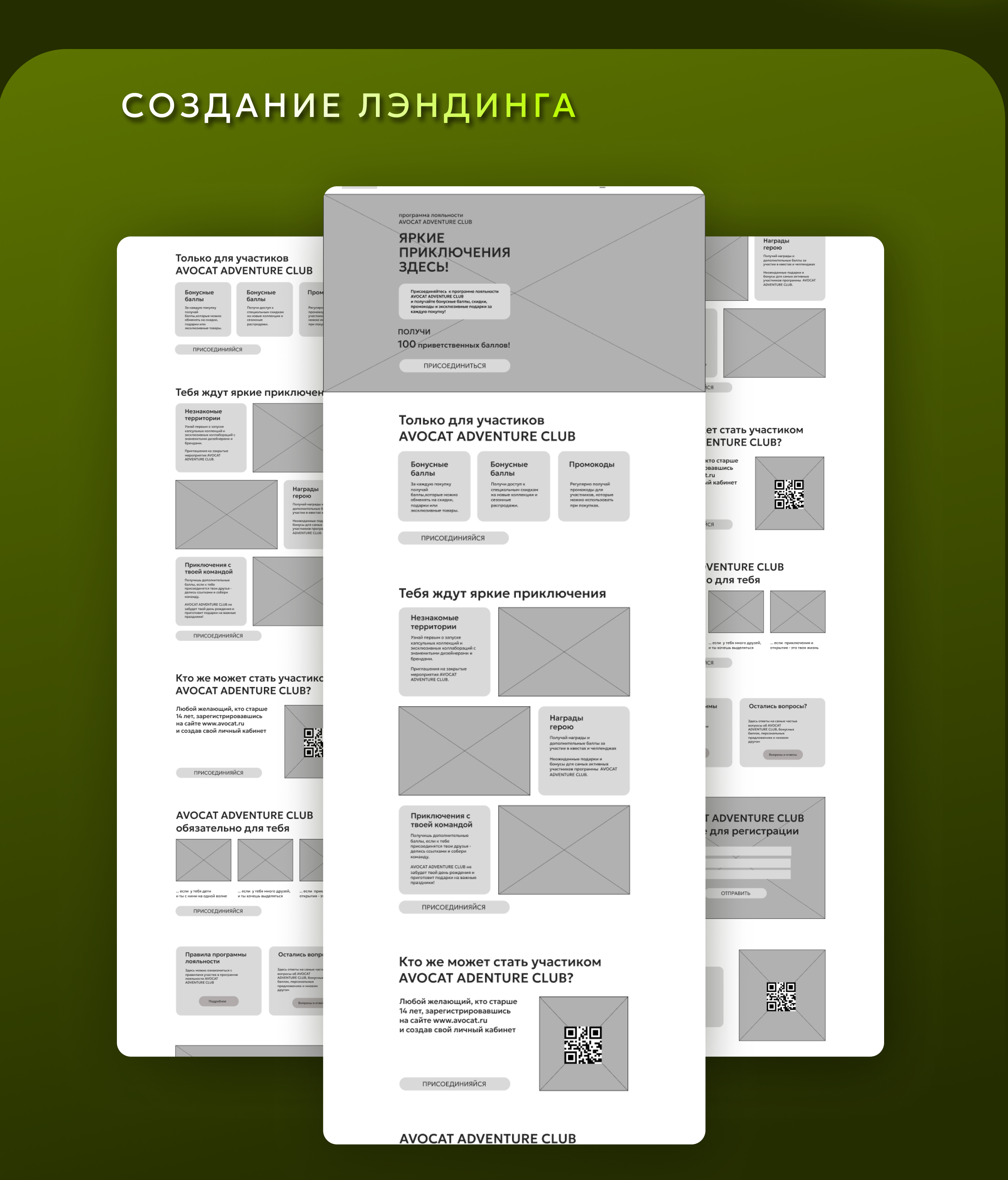 Web-айдентика для AVOCAT — Изображение №10 — Брендинг на Dprofile