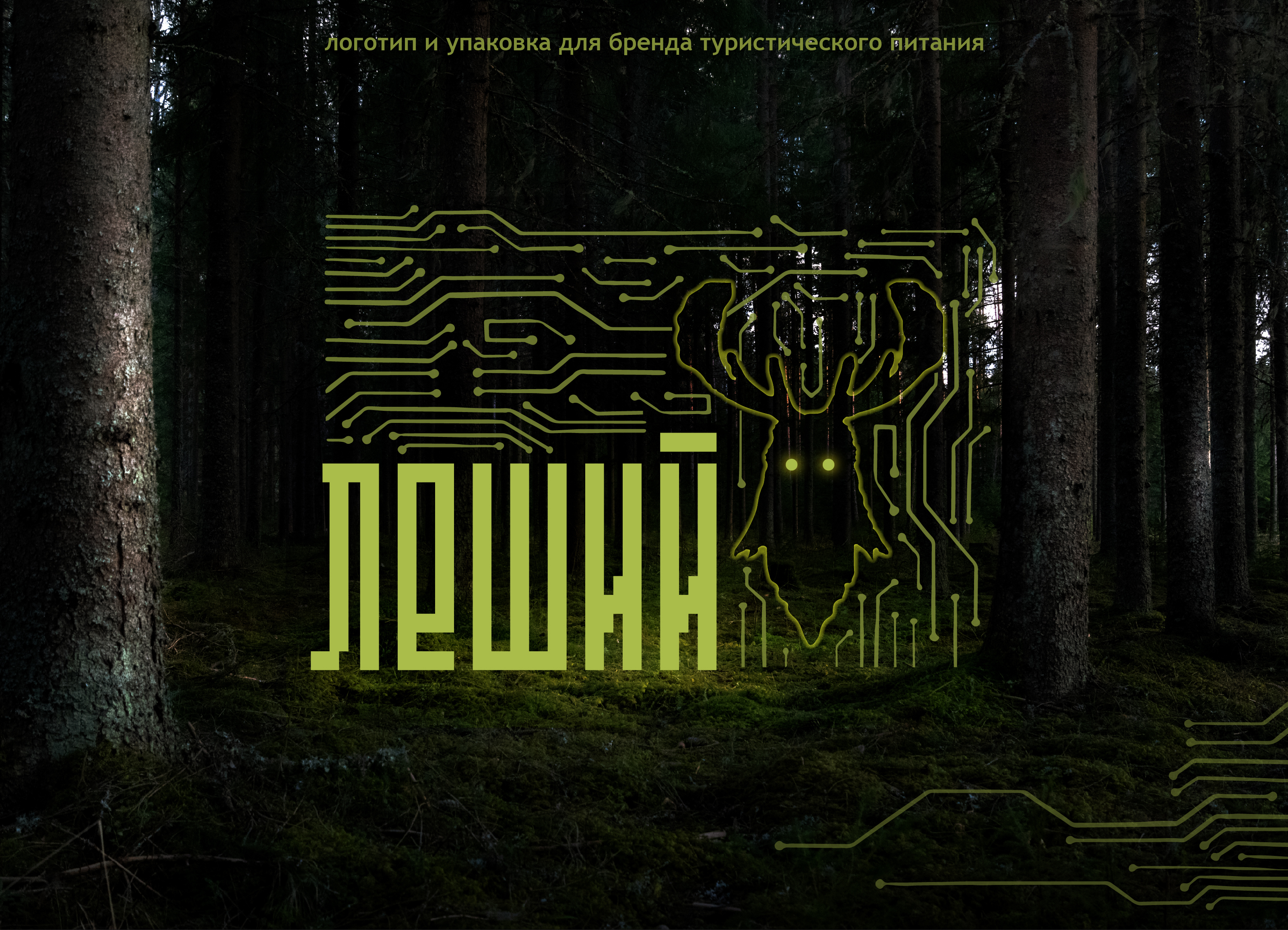 Лого и этикетка для бренда туристического питания — Изображение №1 — Брендинг на Dprofile