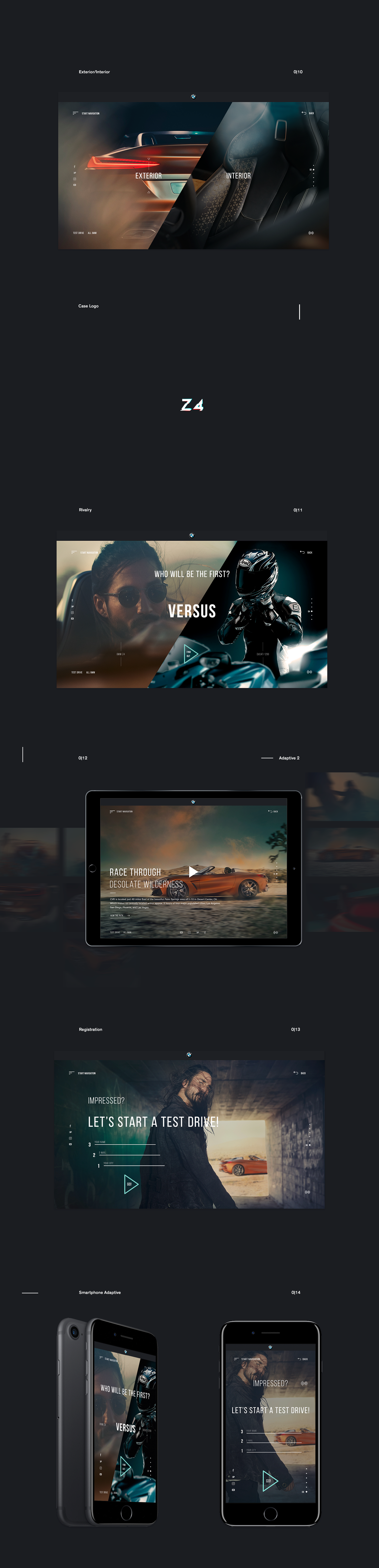 BMW Z4 UI concept — Изображение №3 — Интерфейсы на Dprofile