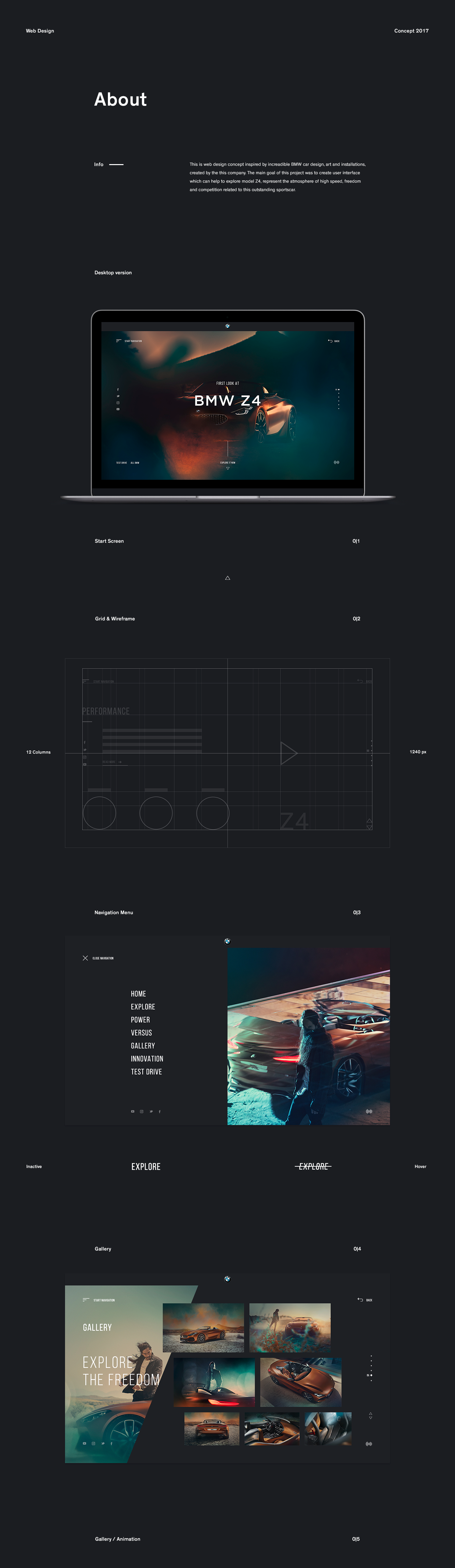 BMW Z4 UI concept — Изображение №1 — Интерфейсы на Dprofile