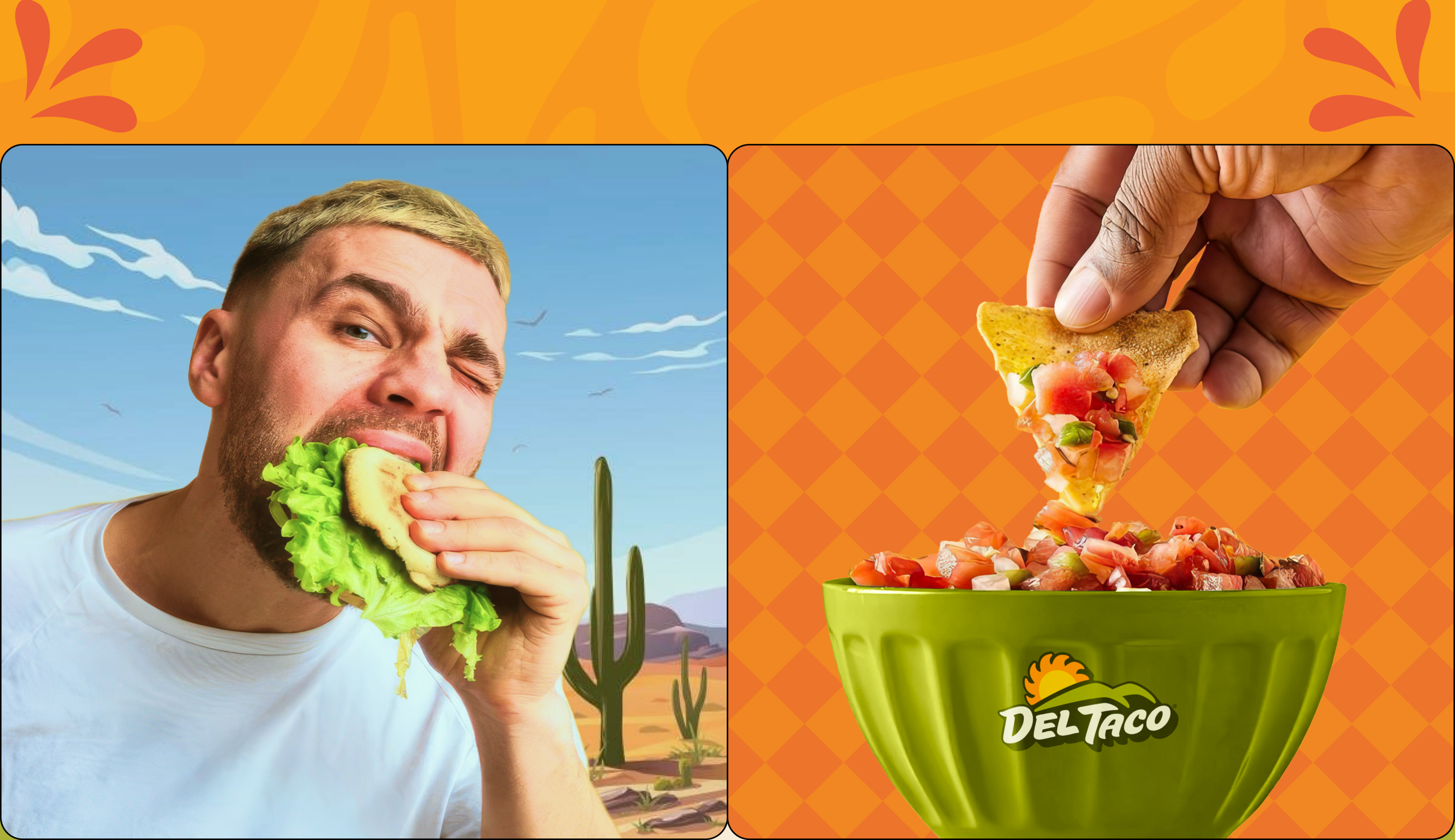 DEL TACO | American Fast-Food Restaurant — Изображение №8 — Интерфейсы на Dprofile