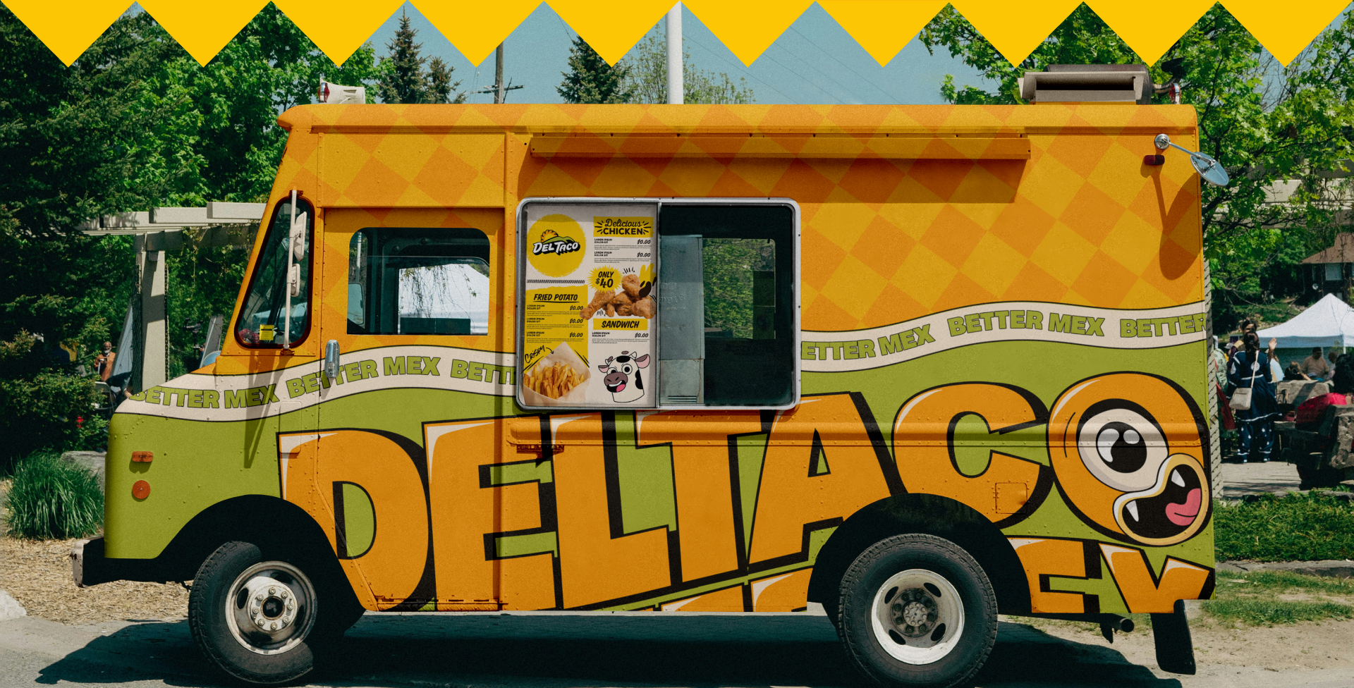 DEL TACO | American Fast-Food Restaurant — Изображение №10 — Интерфейсы на Dprofile