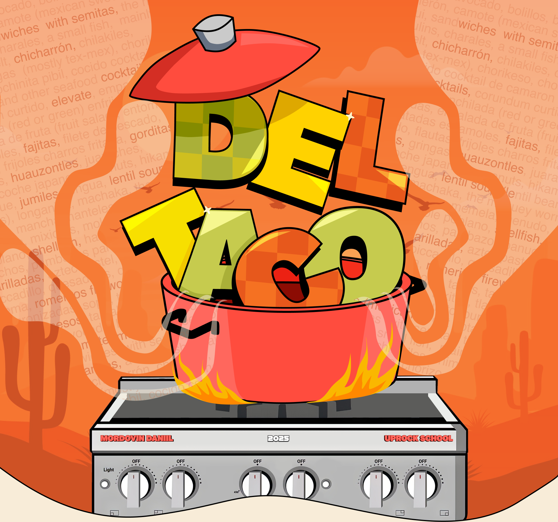 DEL TACO | American Fast-Food Restaurant — Изображение №1 — Интерфейсы на Dprofile