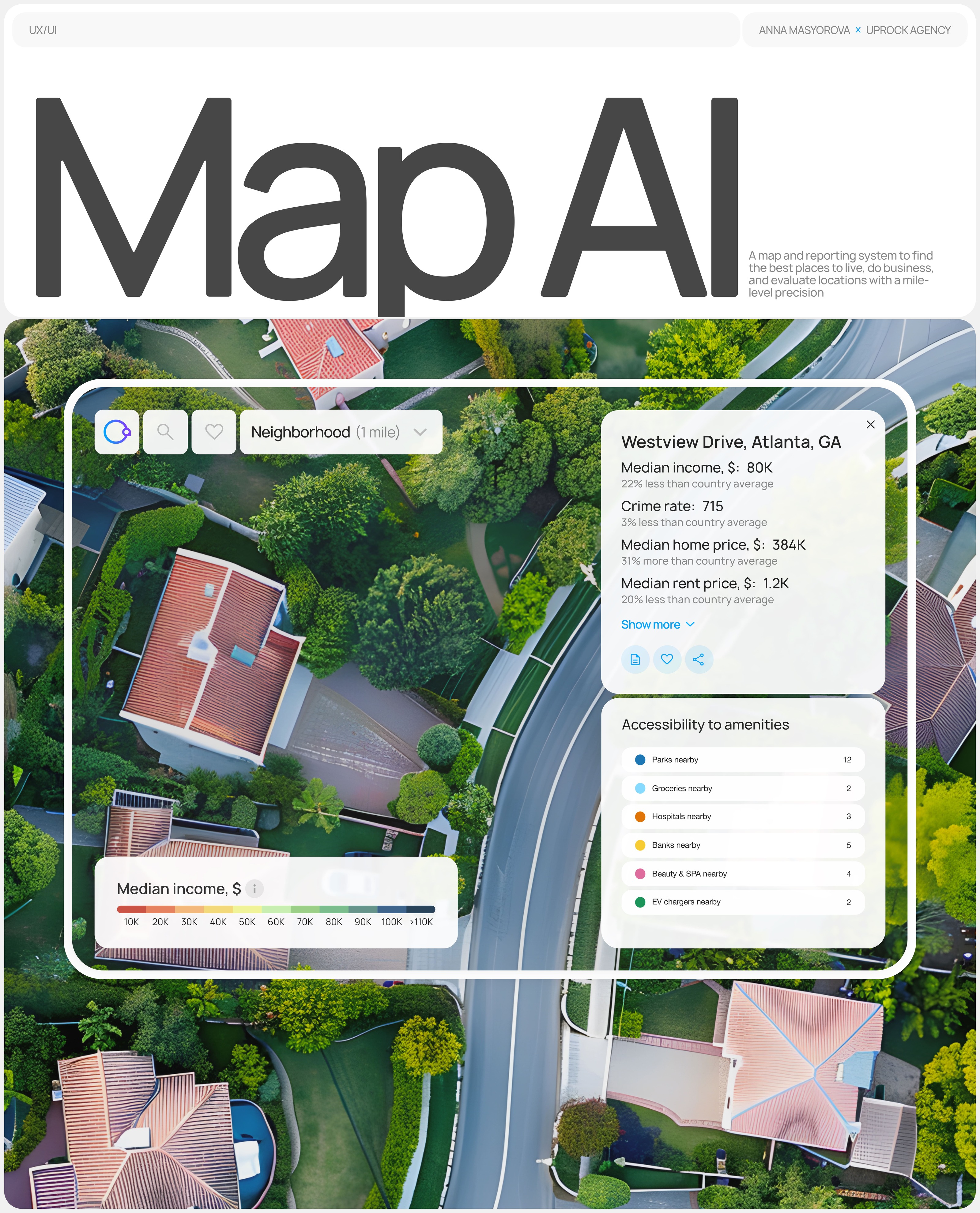 Map AI Landing page & Service design — Изображение №1 — Интерфейсы на Dprofile